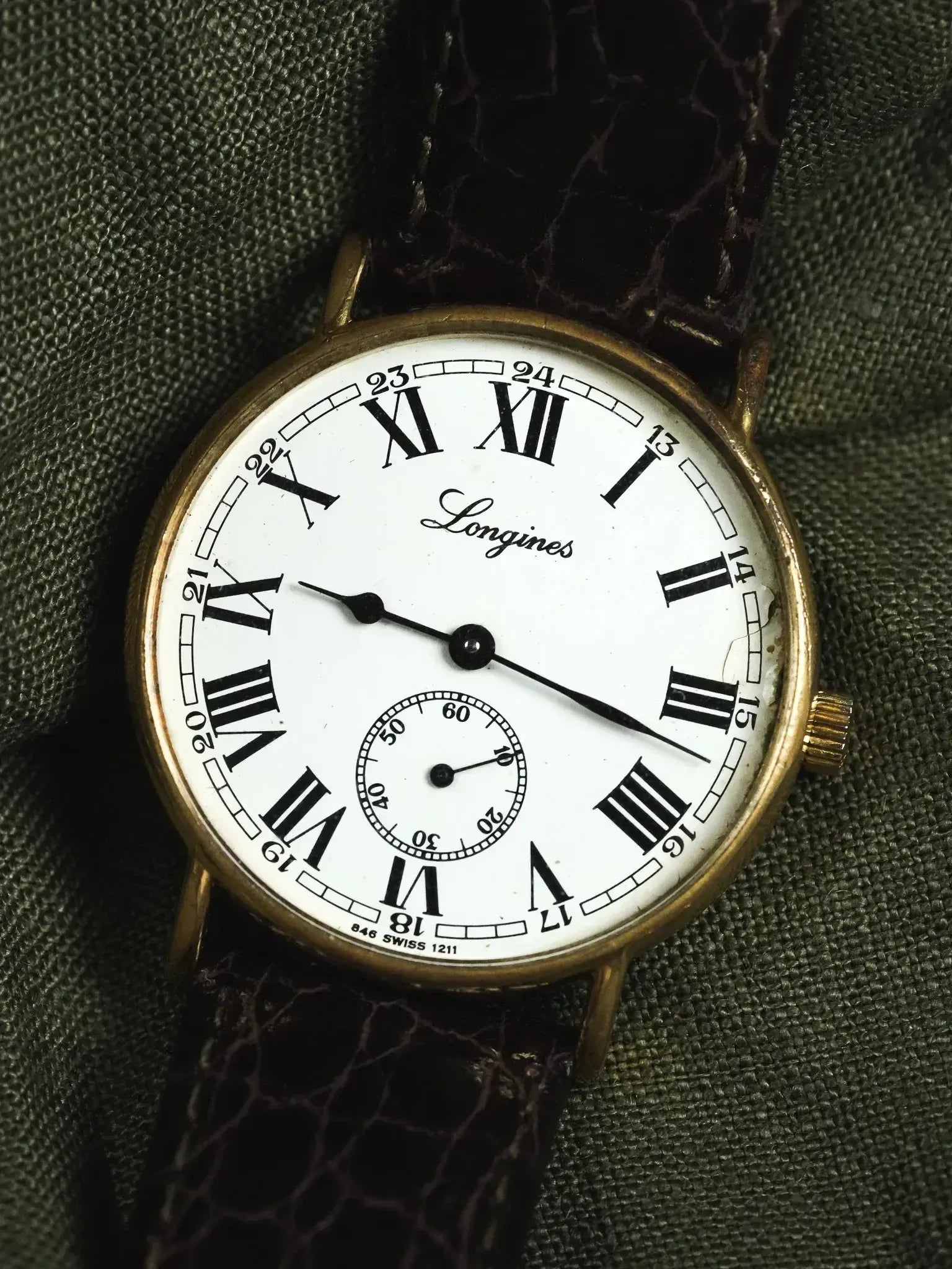 Longines - Style Ancien Romain Remontage manuel - 1970s - Atelier Victor