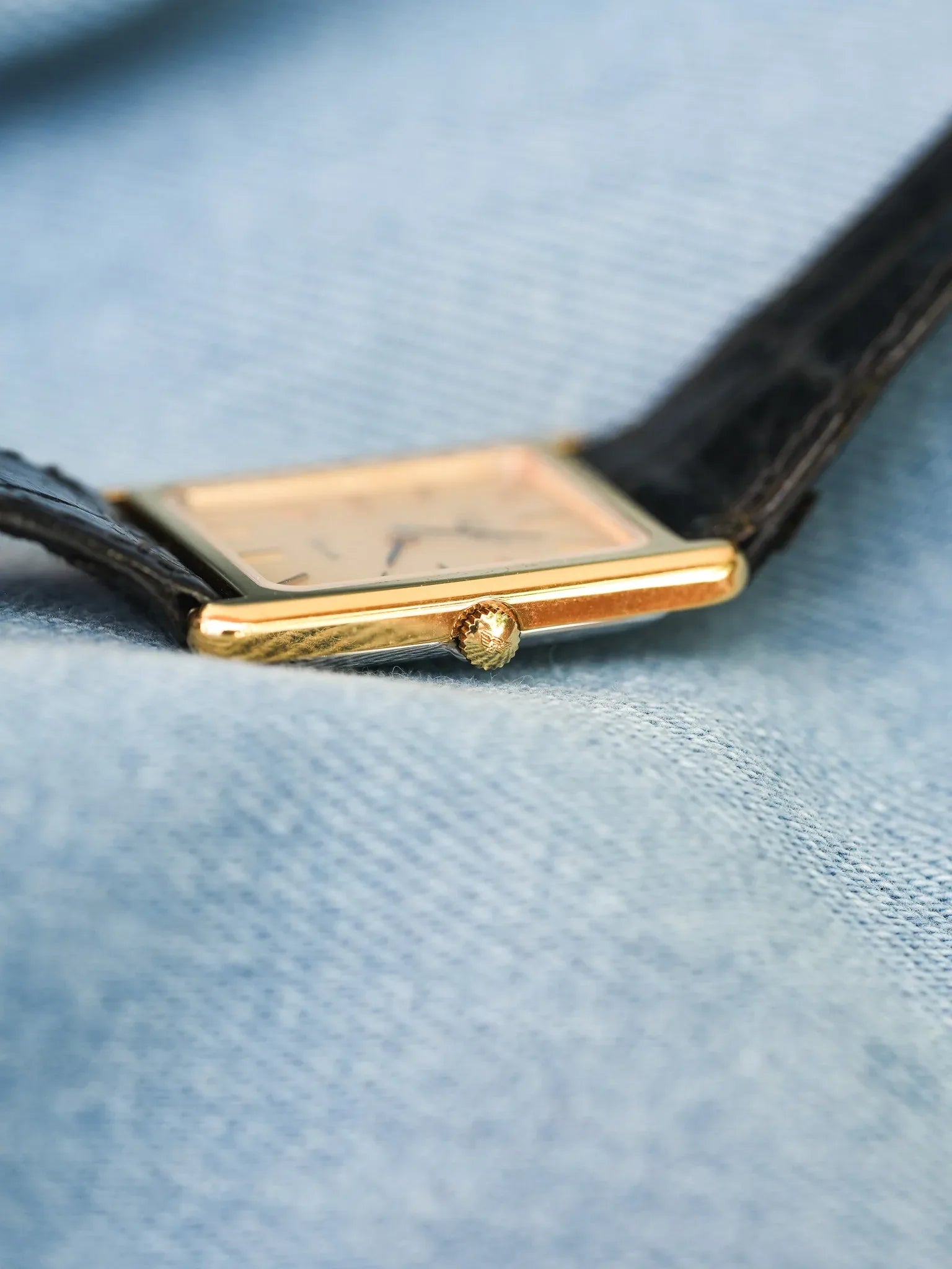 Longines - Tank Plaqué or Femme - 1980s - Atelier Victor