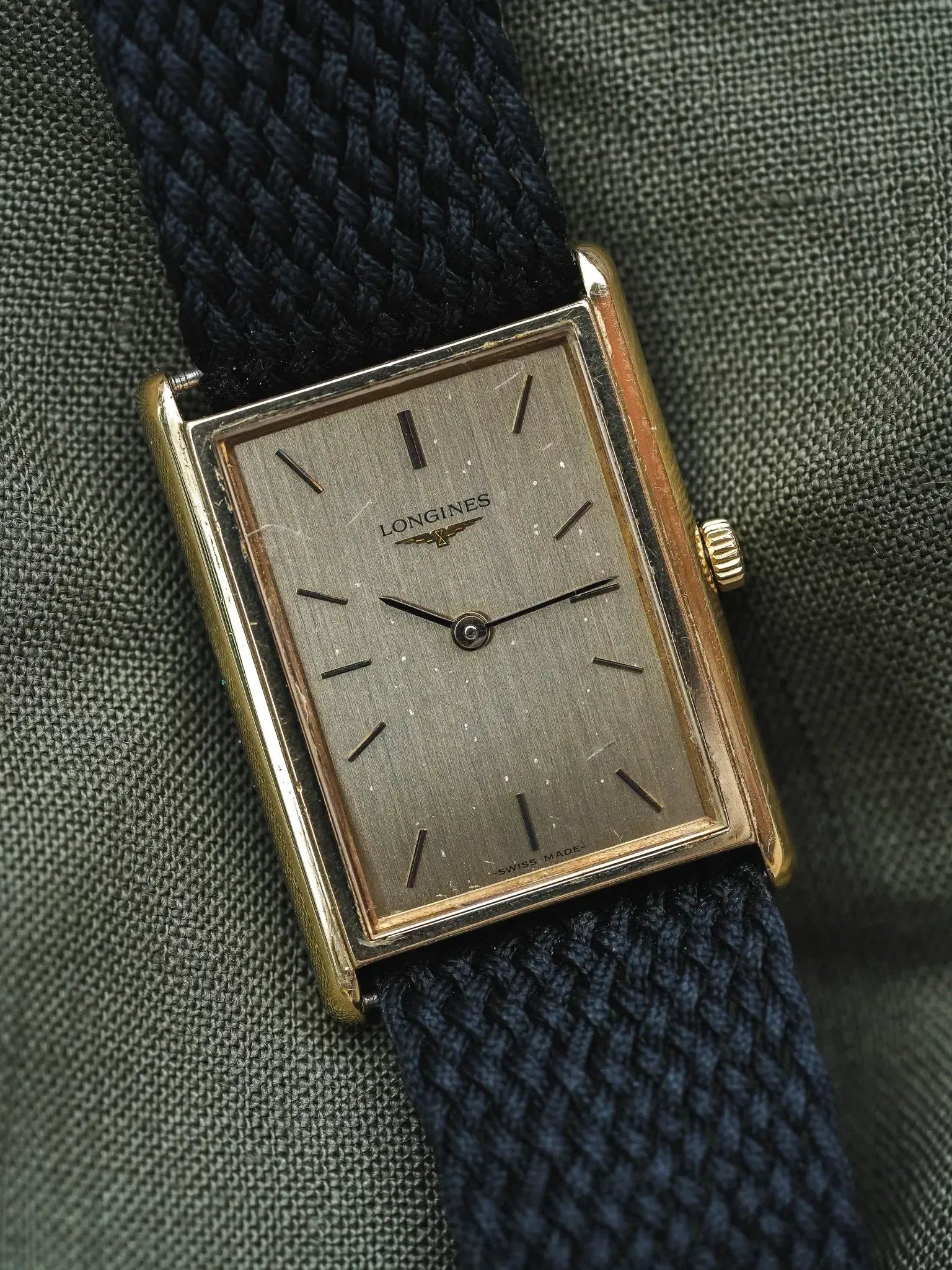 Longines - Tank XL Plaqué or - 1980s - Atelier Victor