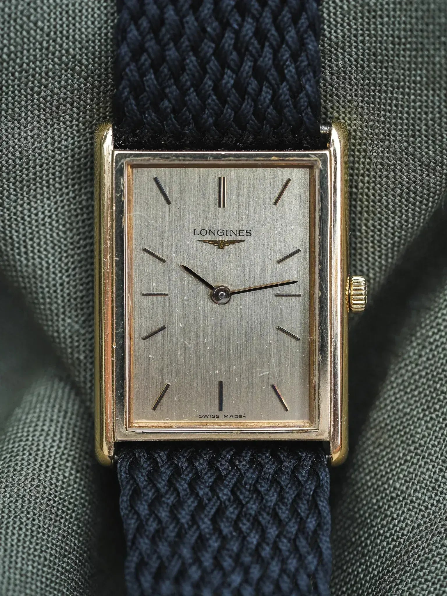 Longines - Tank XL Plaqué or - 1980s - Atelier Victor
