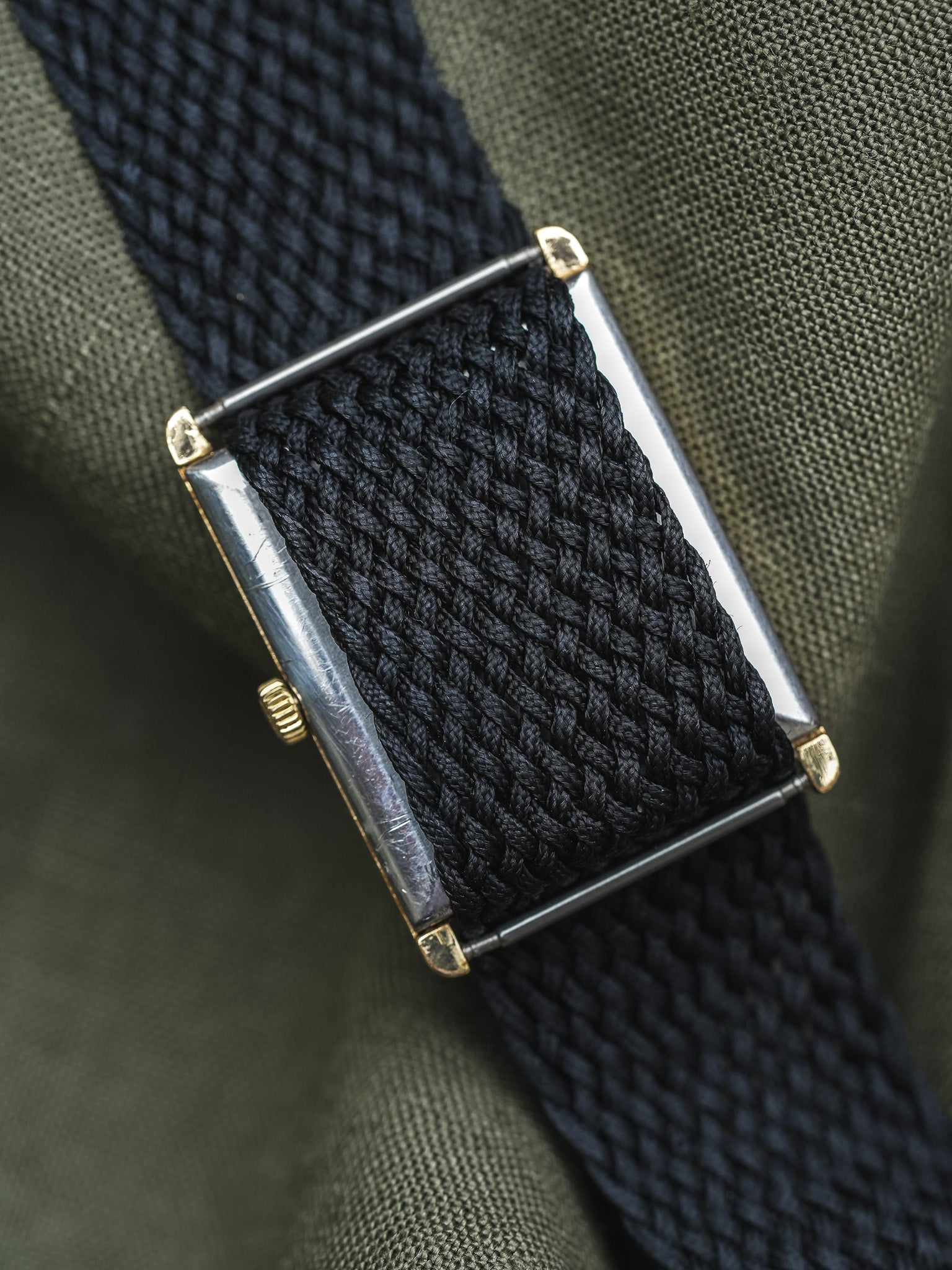Longines - Tank XL Plaqué or - 1980s - Atelier Victor - Vintage Shop