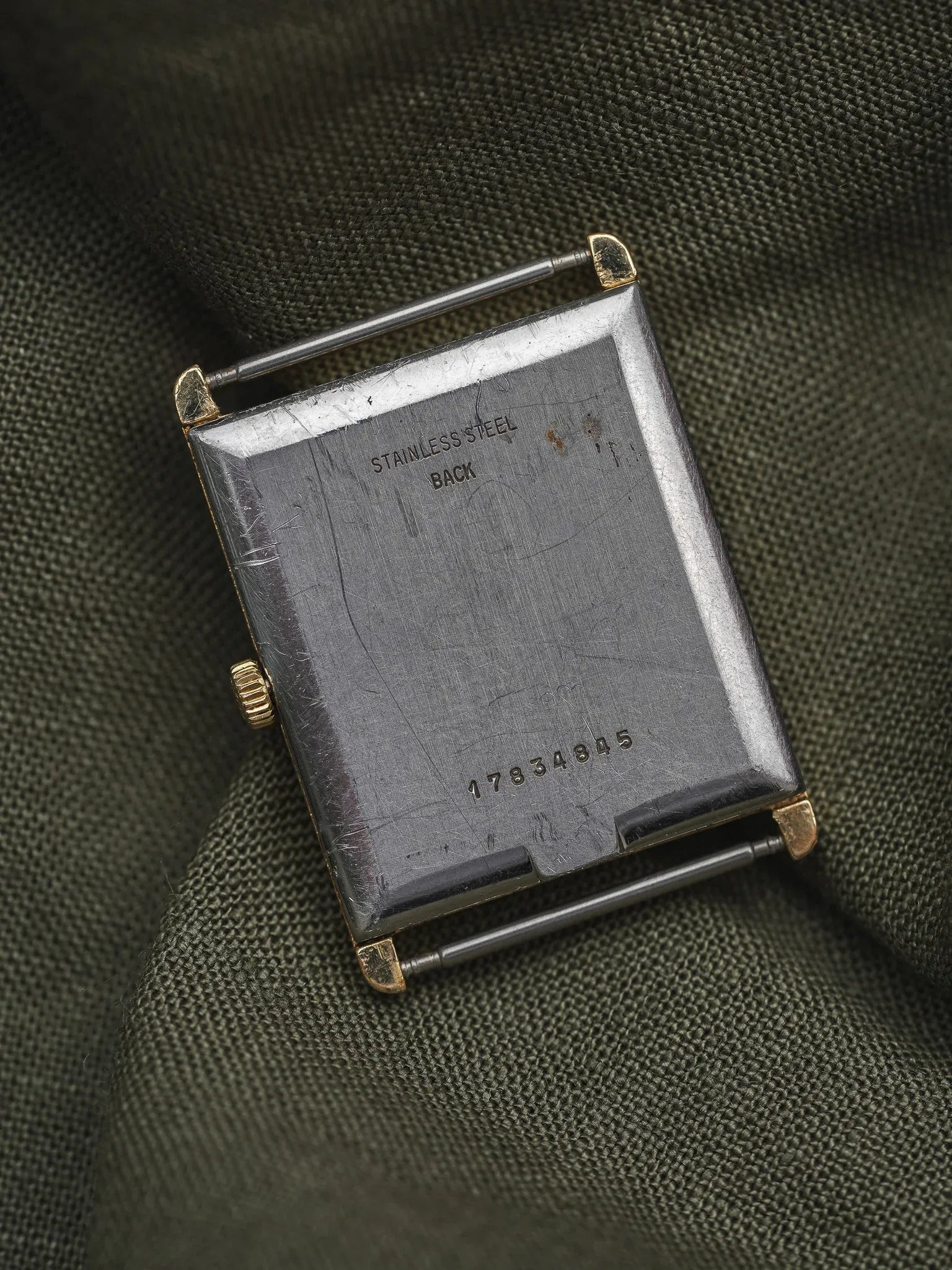 Longines - Tank XL Plaqué or - 1980s - Atelier Victor - Vintage Shop