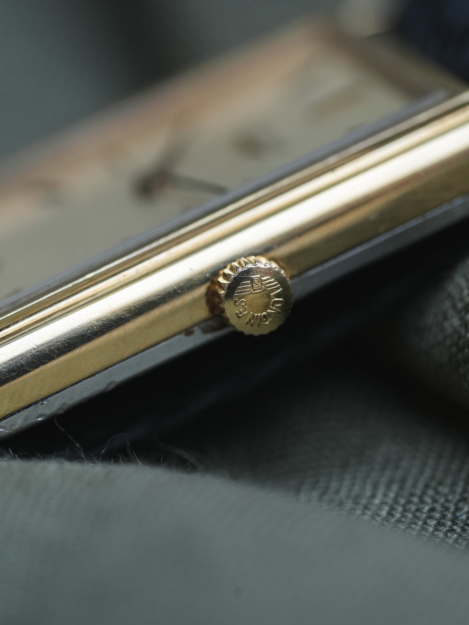Longines - Tank XL Plaqué or - 1980s - Atelier Victor - Vintage Shop