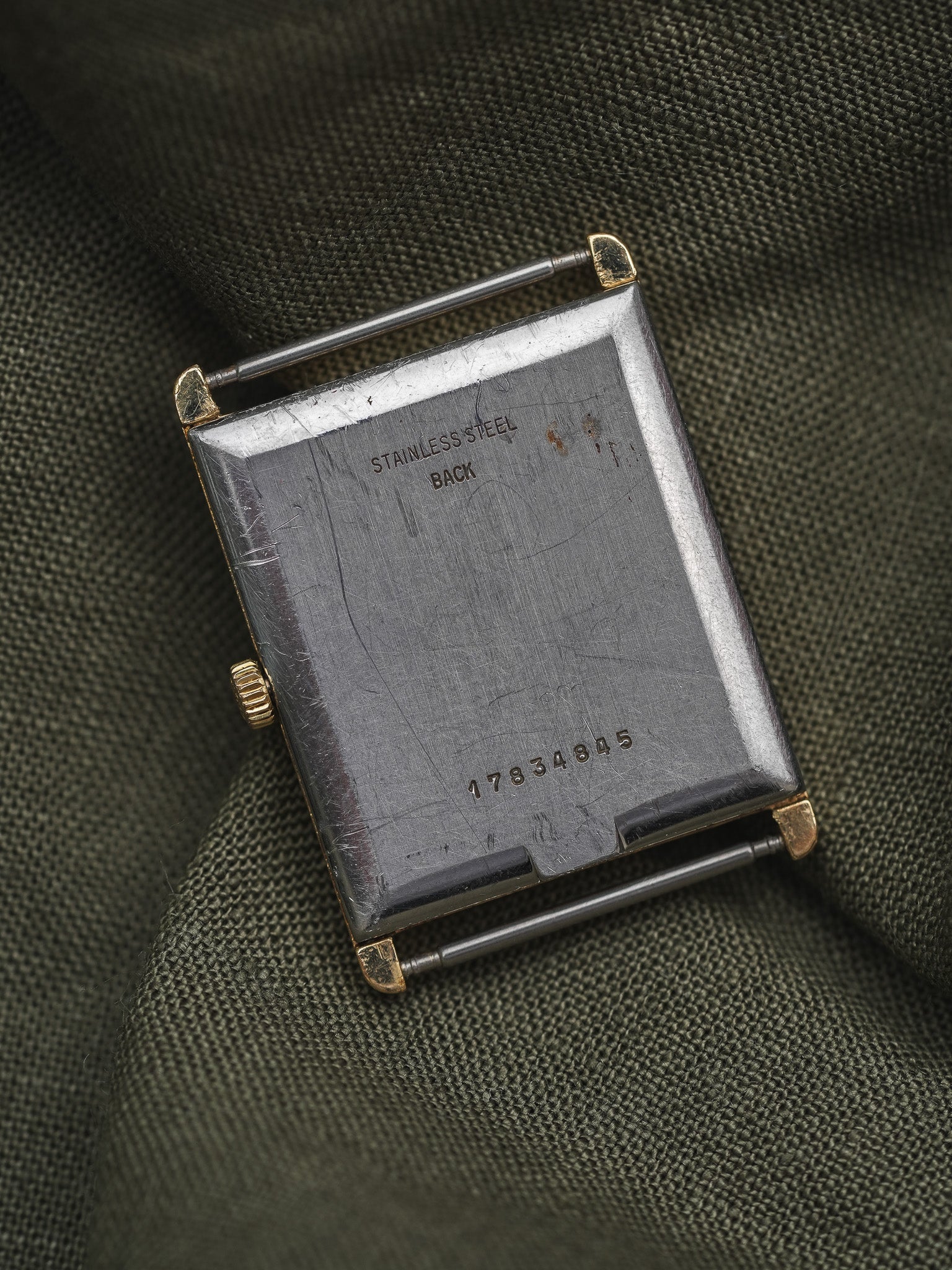 Longines - Tank XL Plaqué or - 1980s - Atelier Victor - Vintage Shop