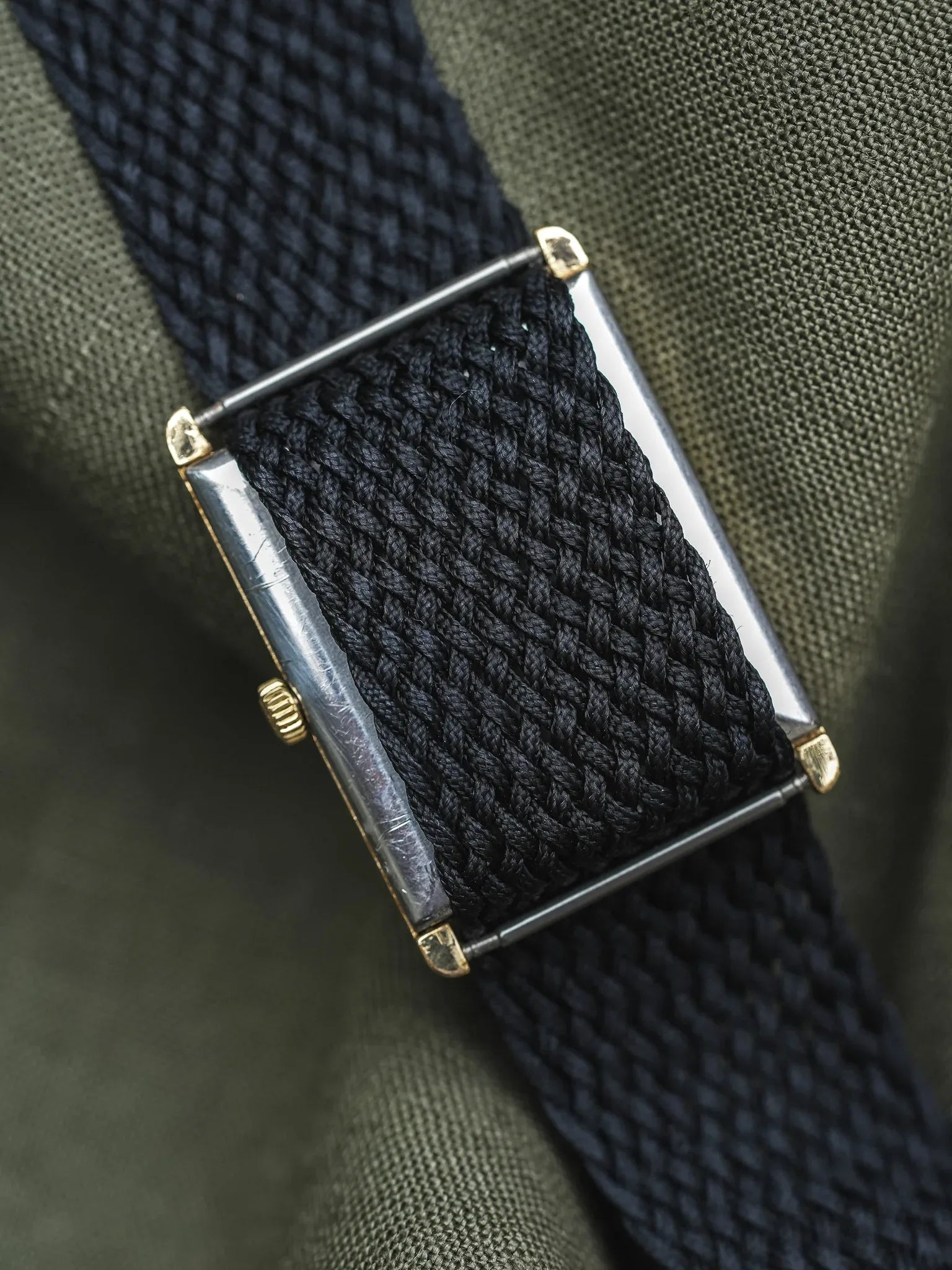 Longines - Tank XL Plaqué or - 1980s - Atelier Victor - Vintage Shop