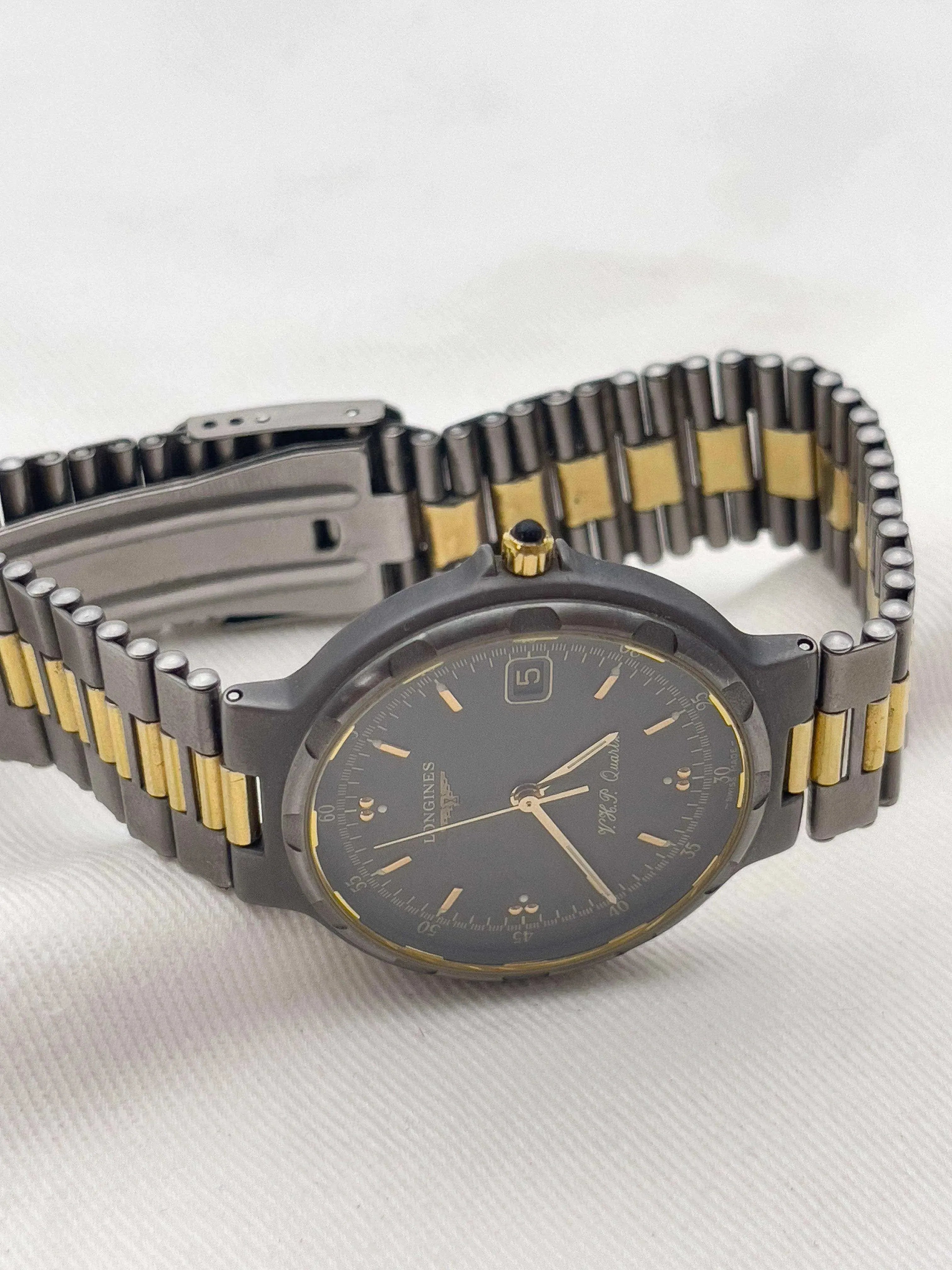 Longines - Titanium Conquest XL + BOX - 1980's - Atelier Victor - Vintage Shop