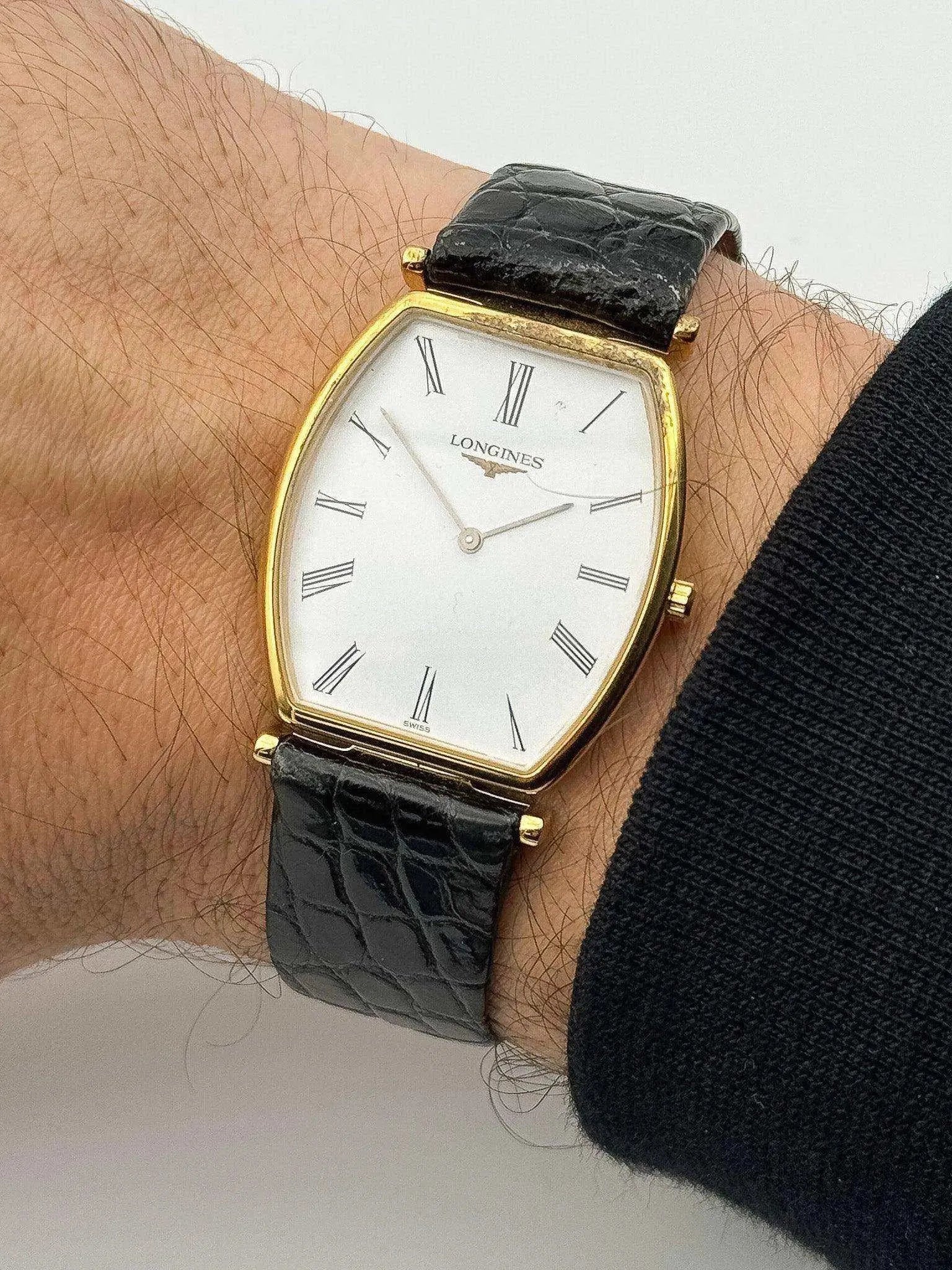 Longines - Tonneau La Grande Classique - 1990s - Atelier Victor Paris - Vintage Watch Shop Dubai