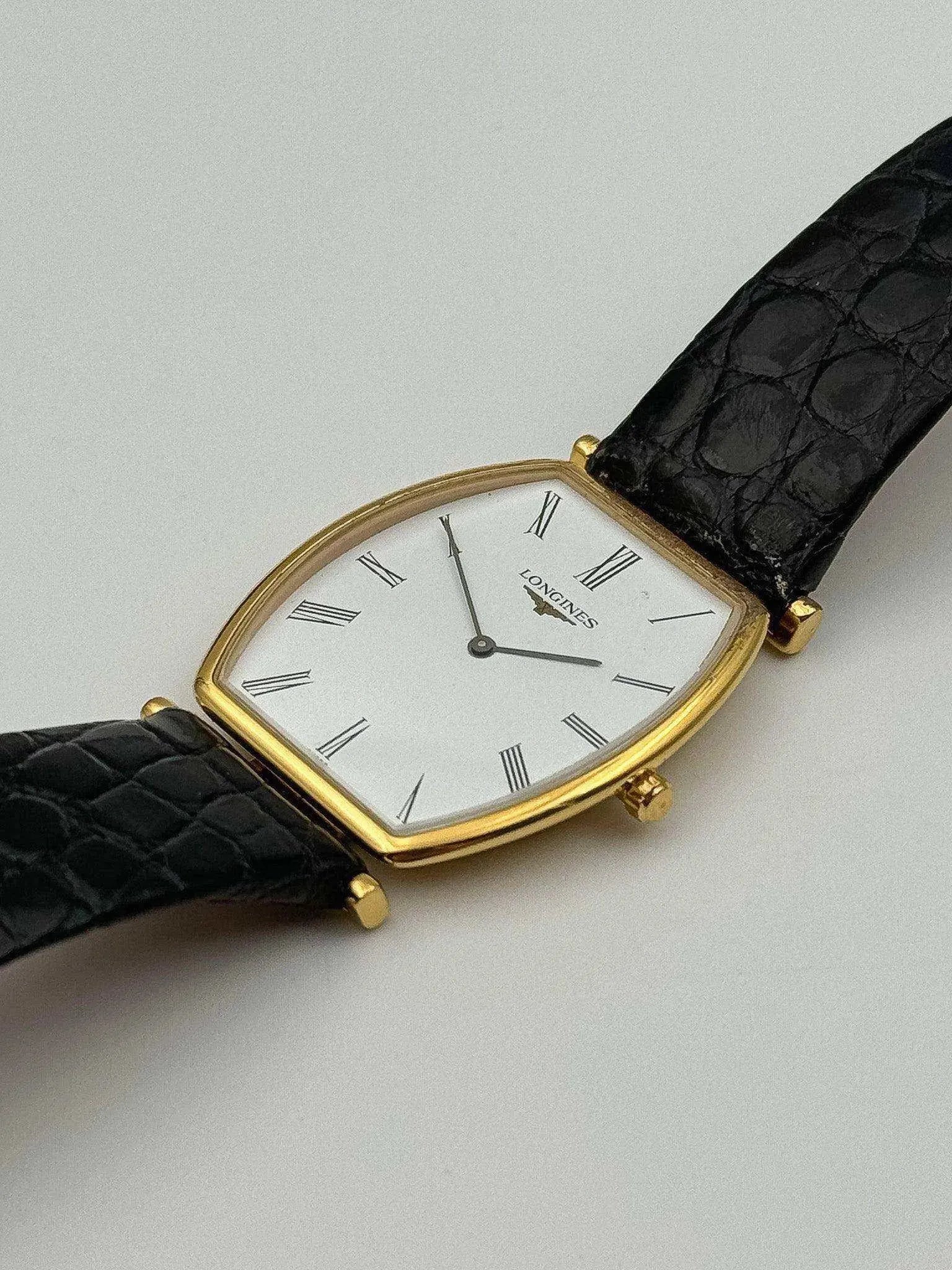 Longines - Tonneau La Grande Classique - 1990s - Atelier Victor Paris - Vintage Watch Shop Dubai