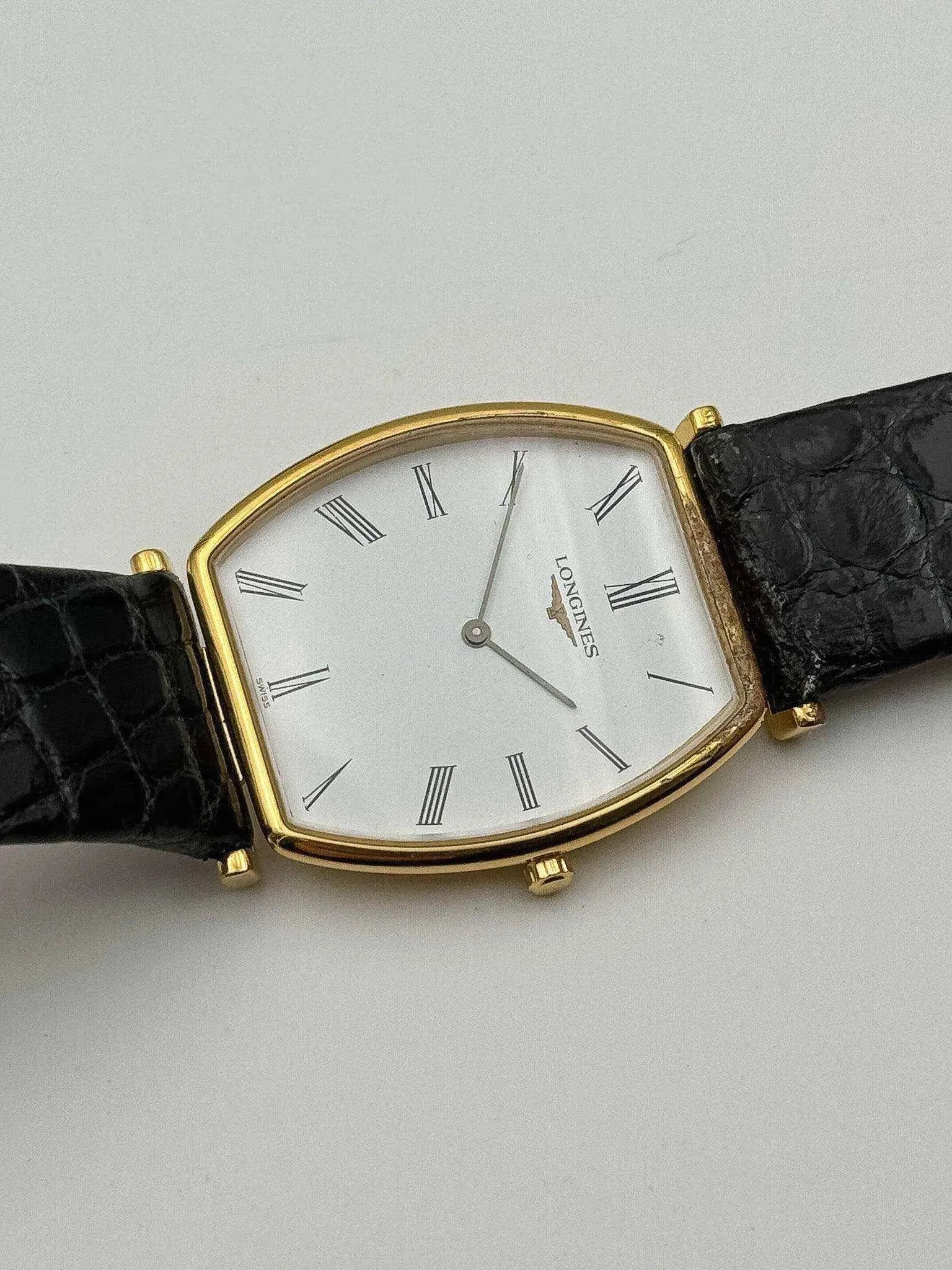 Longines - Tonneau La Grande Classique - 1990s - Atelier Victor Paris - Vintage Watch Shop Dubai