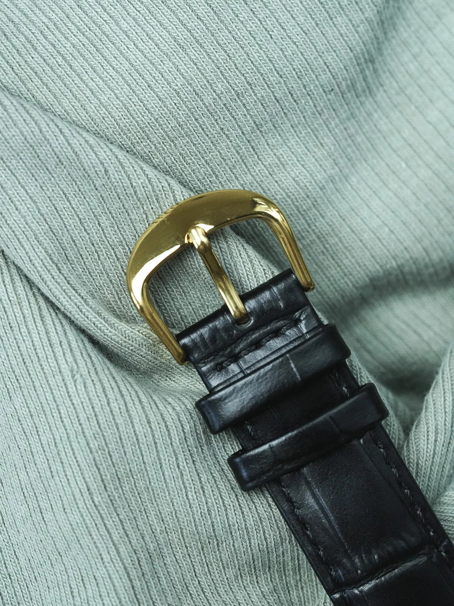 Longines - Gold-plated TV Date Linen Dial - 1980s