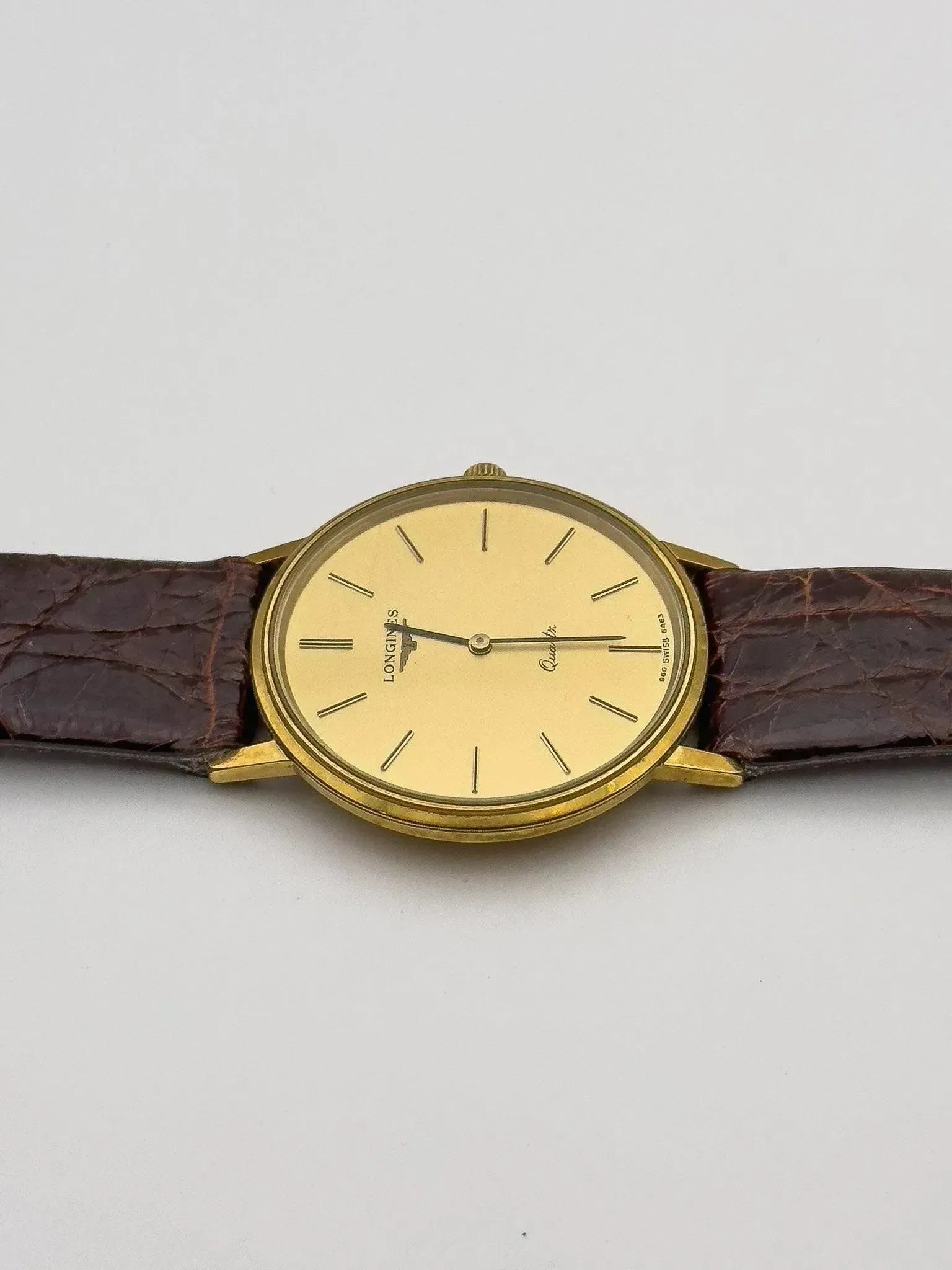 Longines - Ultra Plate Plaqué Or Quartz - 1980s - Atelier Victor