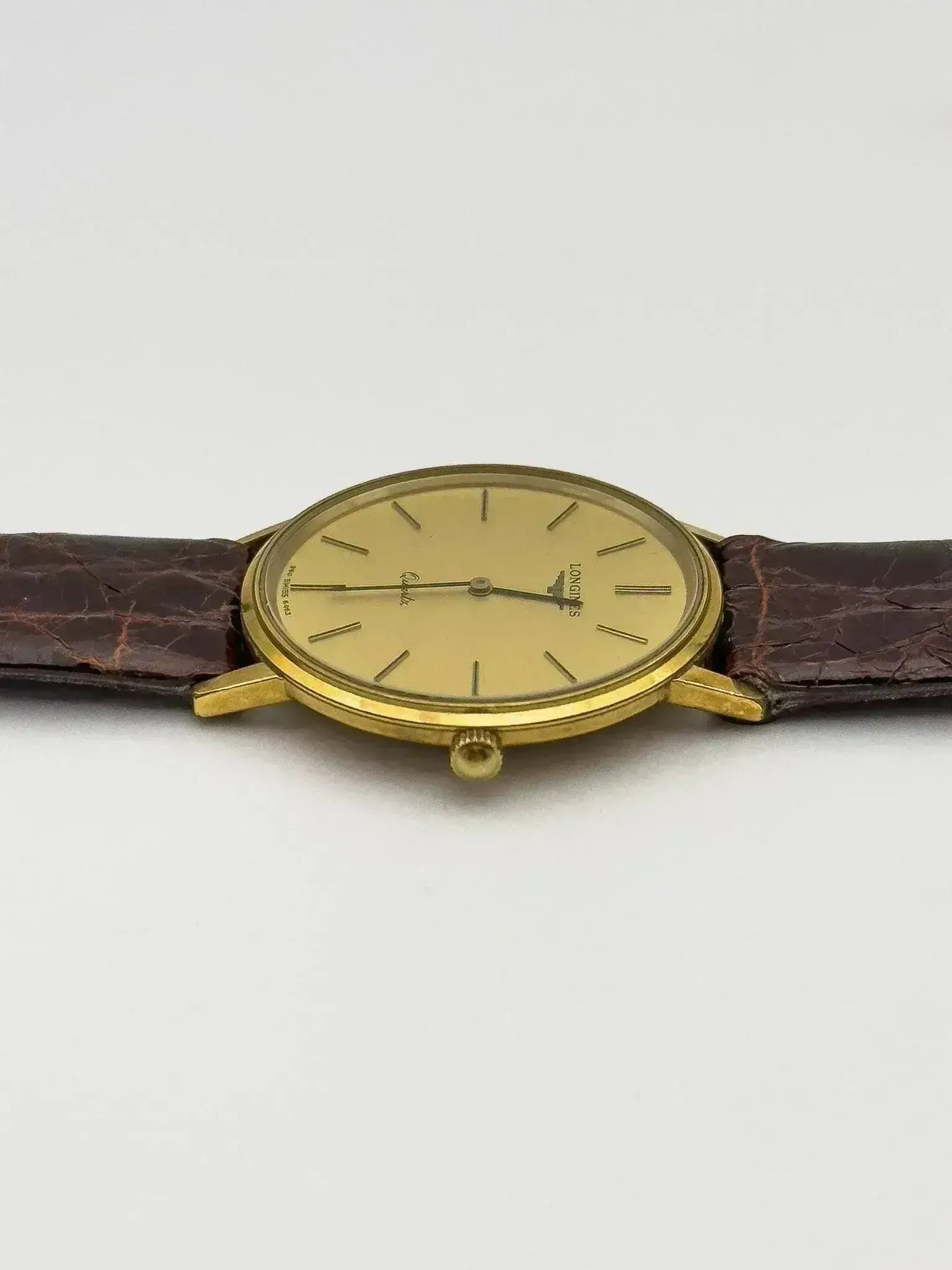 Longines - Ultra Plate Plaqué Or Quartz - 1980s - Atelier Victor