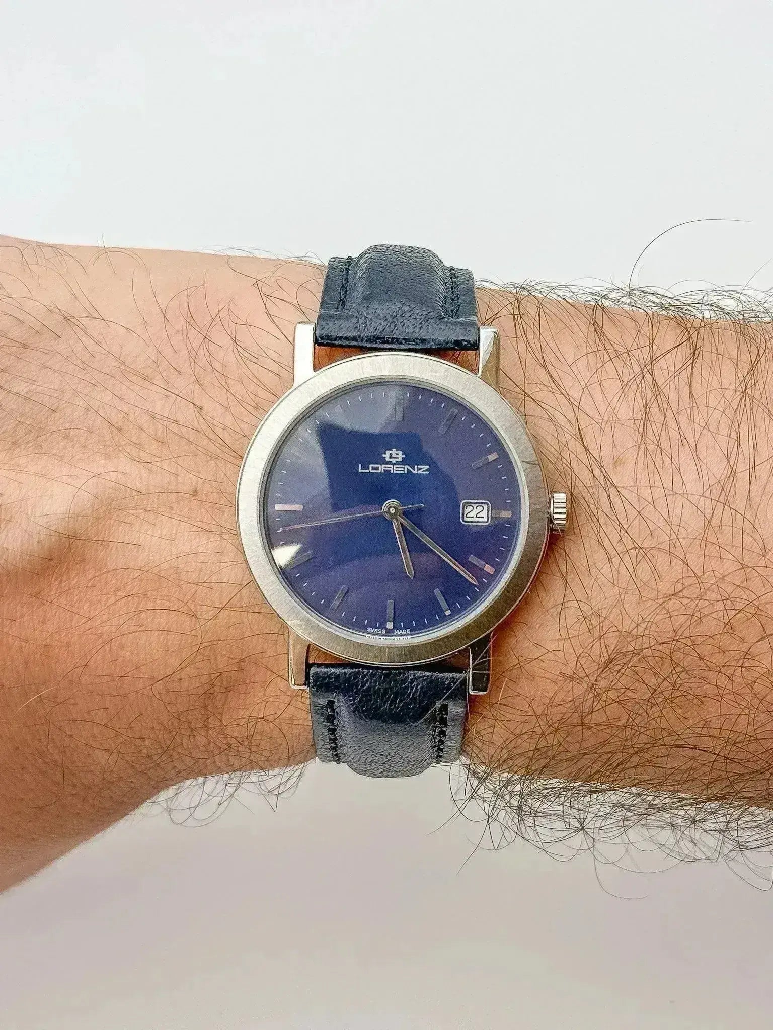 Lorenz - Acier Bleu Nuit - NOS - 2000s - Atelier Victor