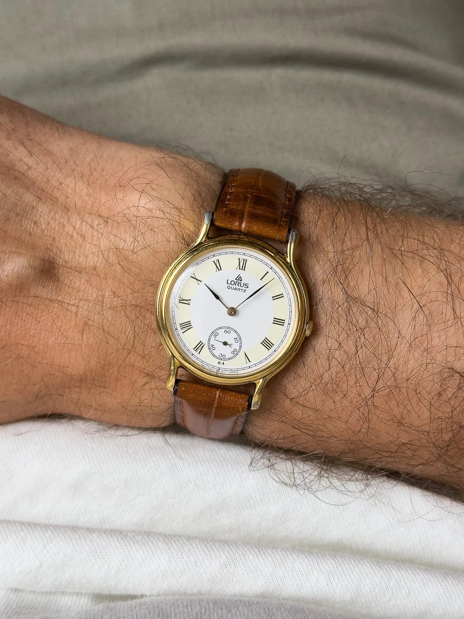 Lorus - Plaqué or Petite-seconde - 1990s - Atelier Victor