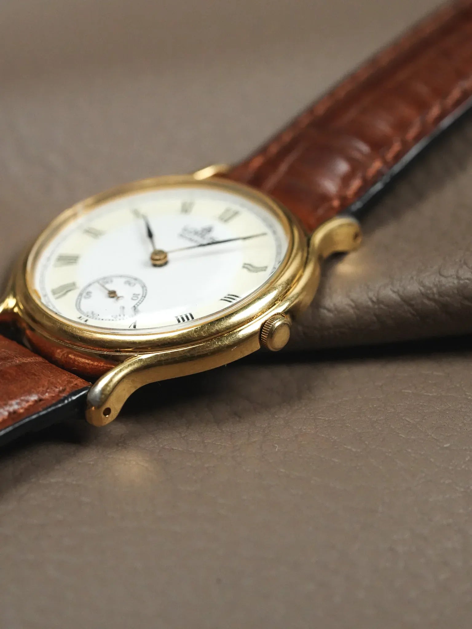 Lorus - Plaqué or Petite-seconde - 1990s - Atelier Victor - Vintage Shop