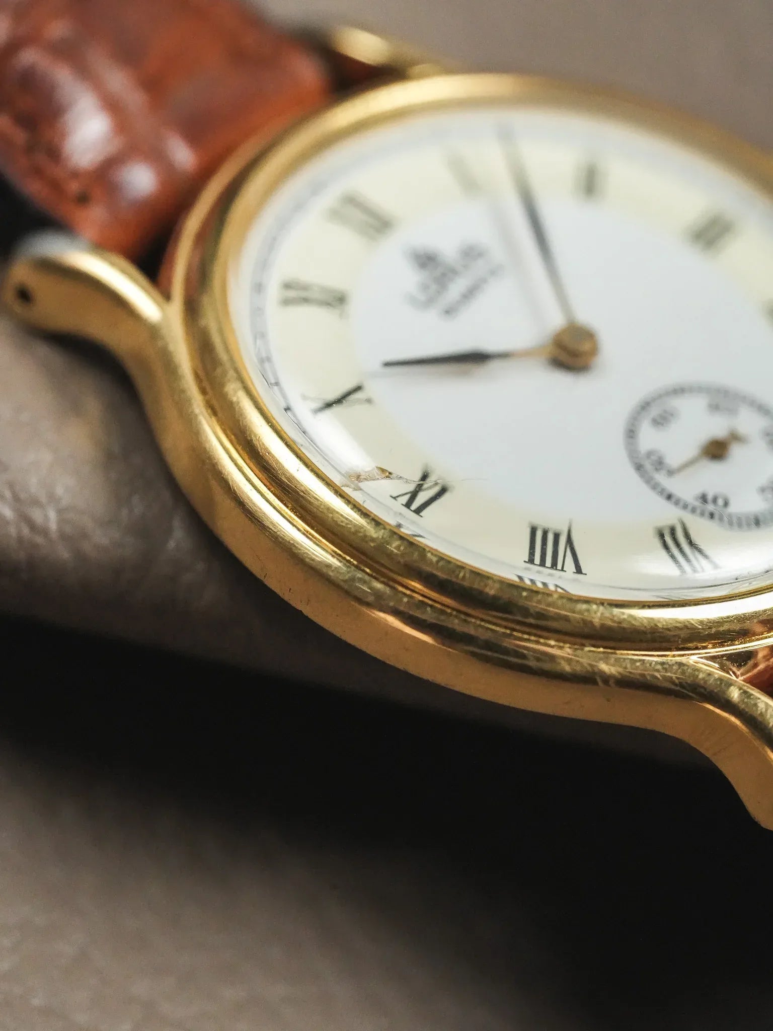 Lorus - Plaqué or Petite-seconde - 1990s - Atelier Victor - Vintage Shop