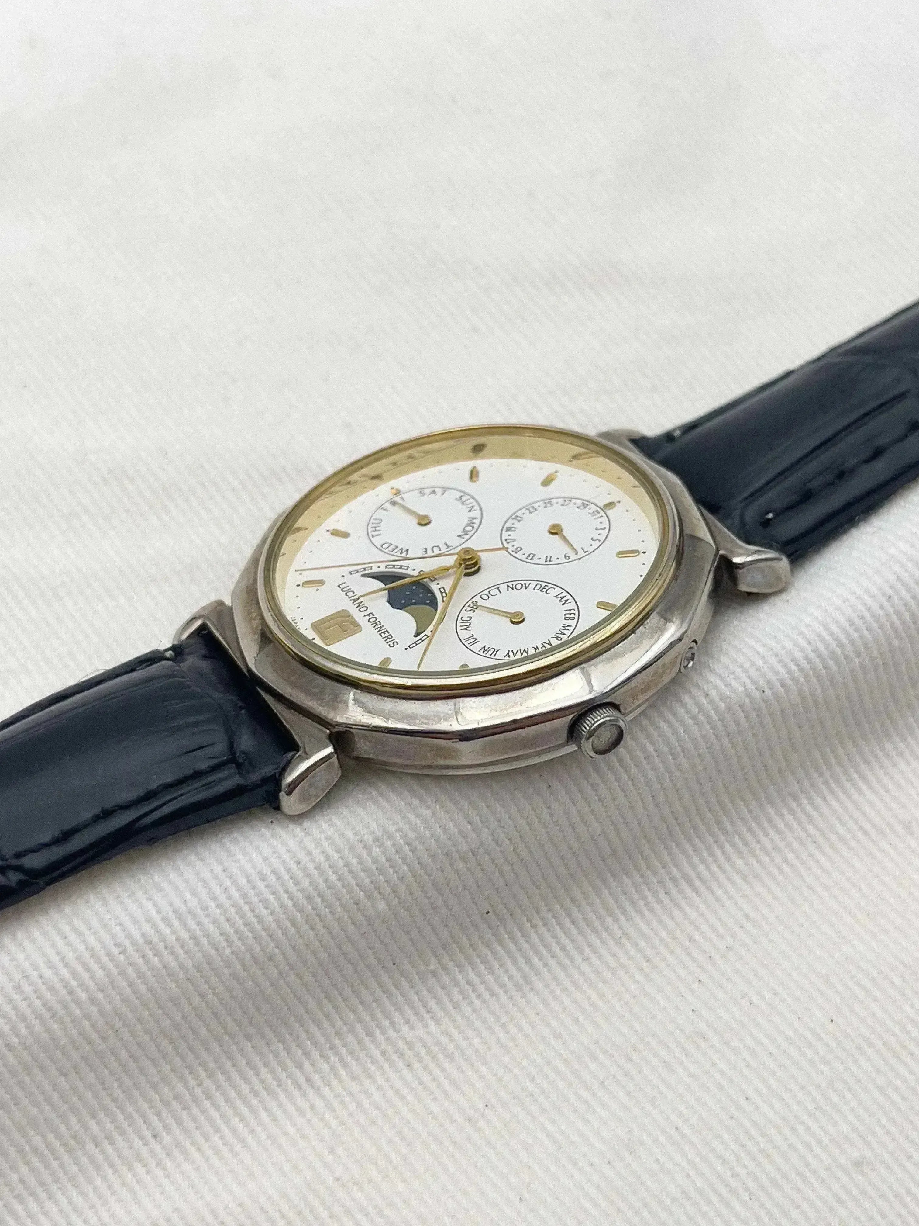 Luciano Forneris par Citizen - Moonphase Triple Calandar - 1980s - Atelier Victor