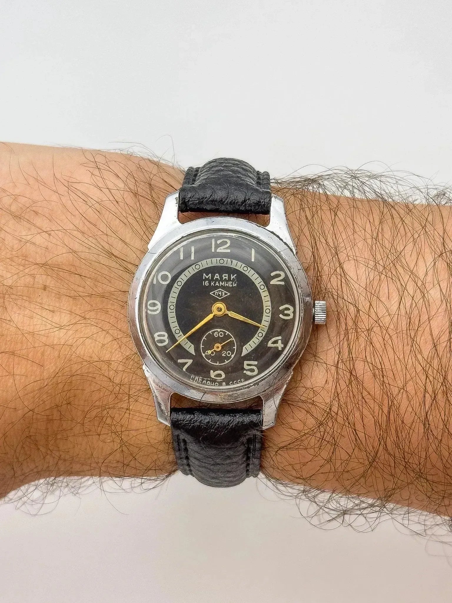 Mayak - Gold Petite Seconde - 1950s - Atelier Victor