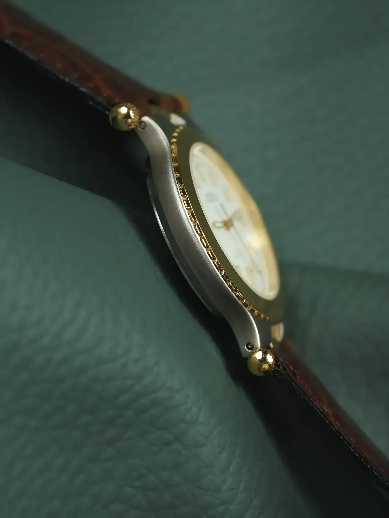 Michel Valentin - Acier Or Cornes Centrales - Neuve de stock - 1990s - Atelier Victor