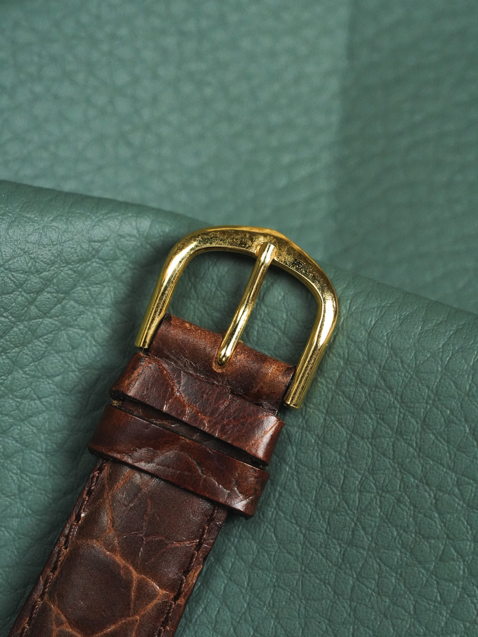 Michel Valentin - Acier Or Cornes Centrales - Neuve de stock - 1990s - Atelier Victor - Vintage Shop