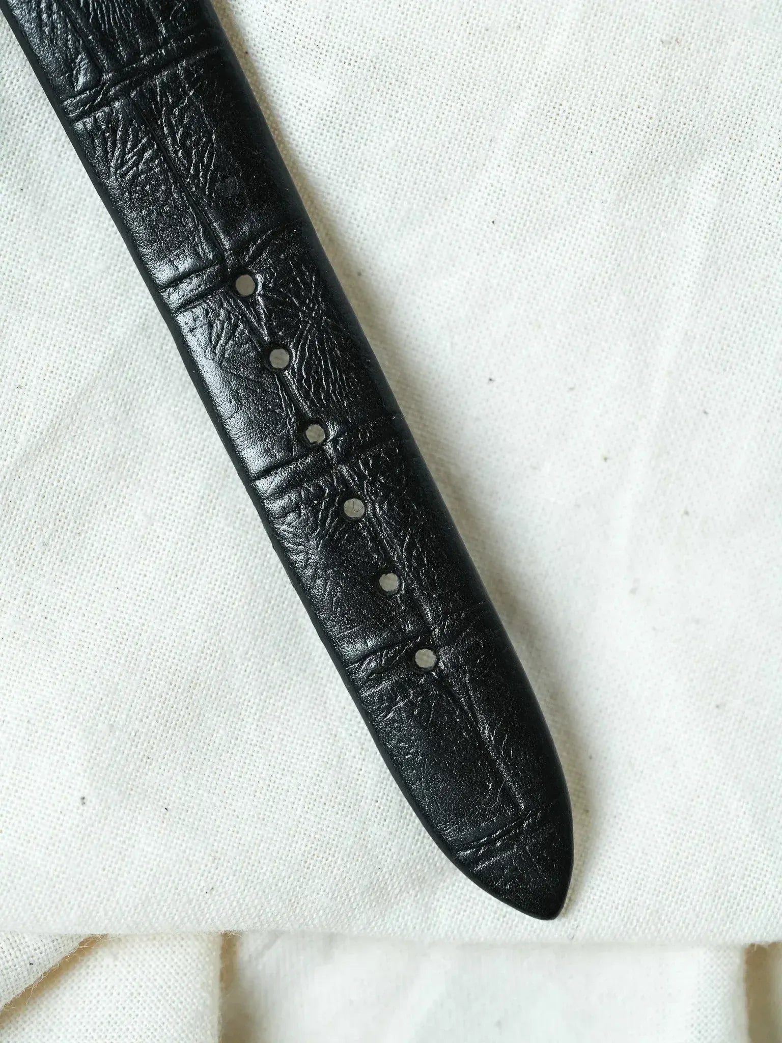 Michel Valentin - Ultra plate Rond Noir Lunette Noir Or - NOS - 1990s - Atelier Victor