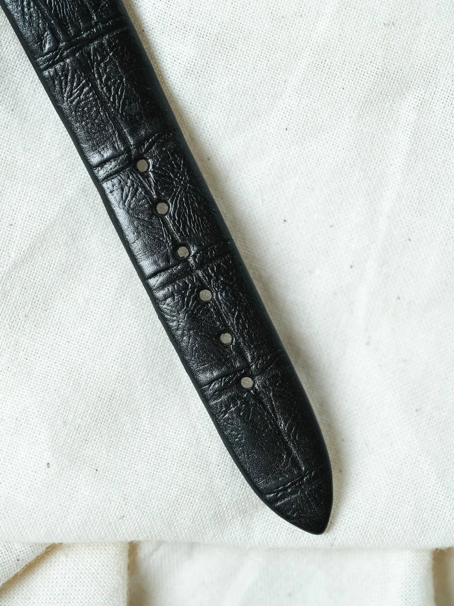 Michel Valentin - Ultra plate Rond Noir Lunette Noir Or - NOS - 1990s - Atelier Victor - Vintage Shop