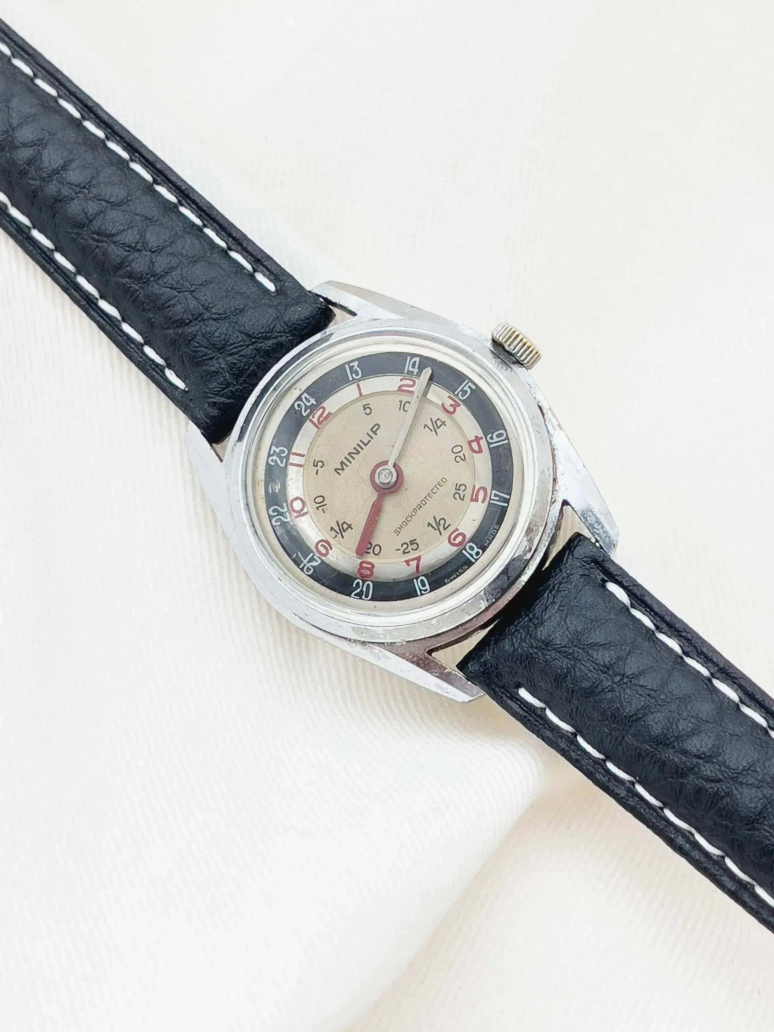 Minilip - Montre éducative Lip - 1969 - Atelier Victor - Vintage Shop