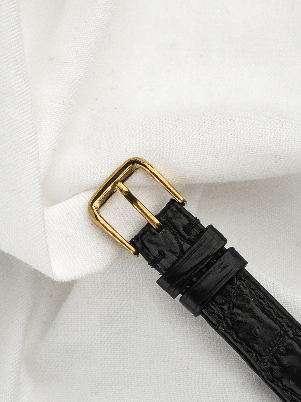 Hebilla de ardillón dorada - Vintage Alba Success Watch V338-6B60 - Atelier Victor
