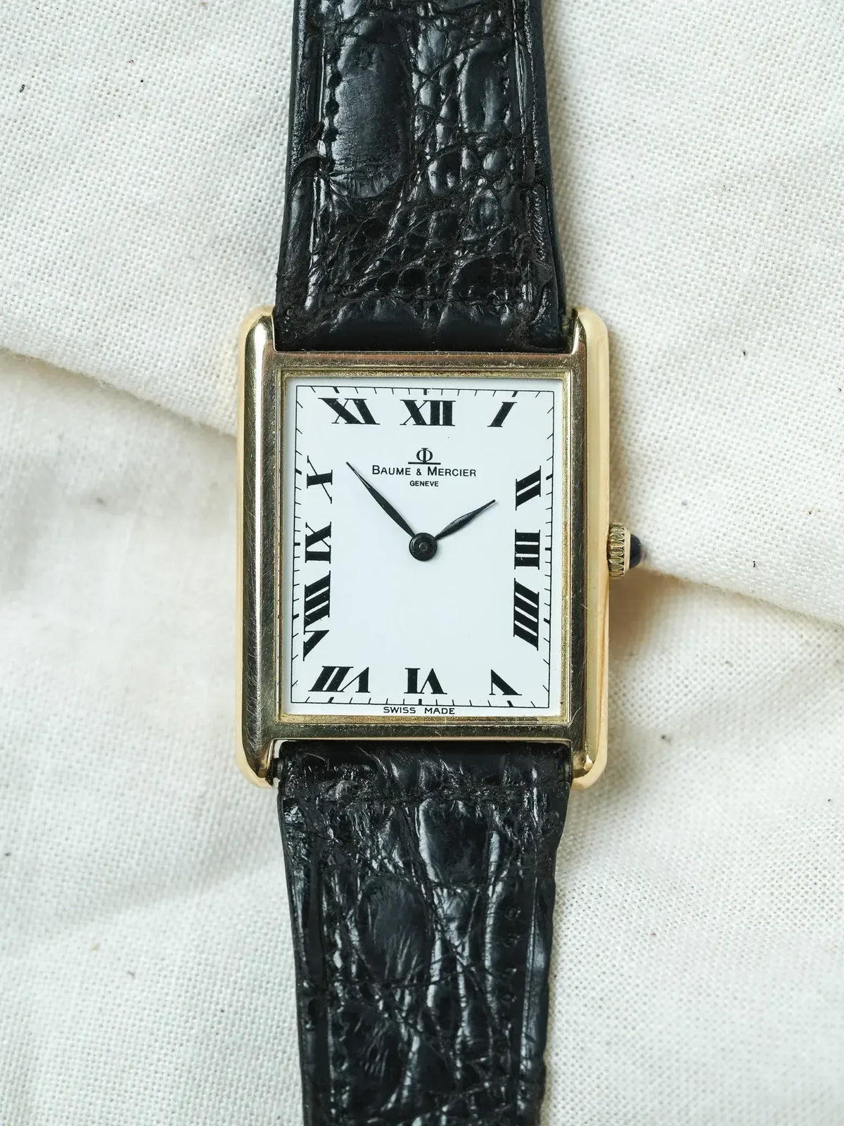 Baume & Mercier - 37059 Tank 18k黄金 - 盒子 - 1970s - Atelier Victor