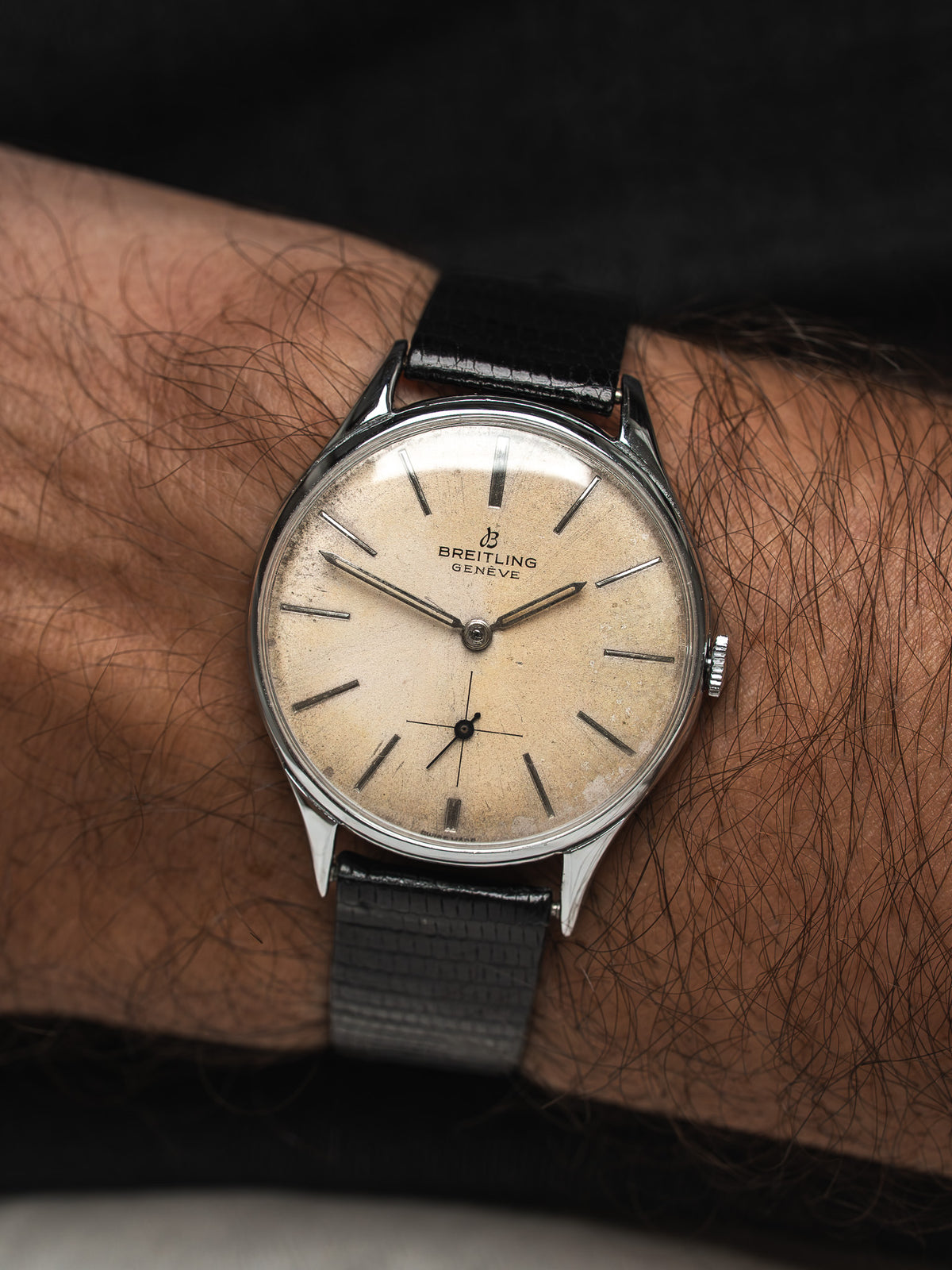 腕间佩戴图 - Breitling 1904 复古腕表 - Atelier Victor
