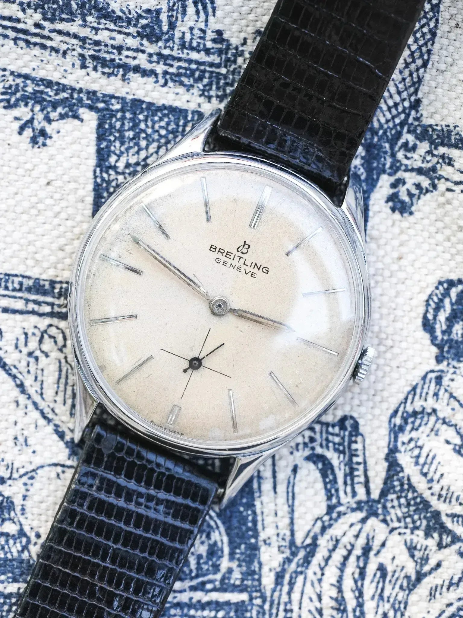 Montre Breitling Calatrava 1904 Vintage - 35mm Acier Petite Seconde (Années 1960) - Atelier Victor