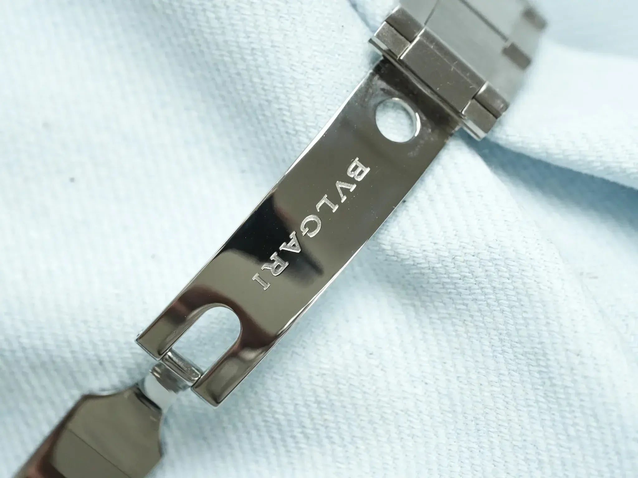 Bvlgari - LCV35S Diagono Automatique Acier Cadran blanc - 2000s - Atelier Victor