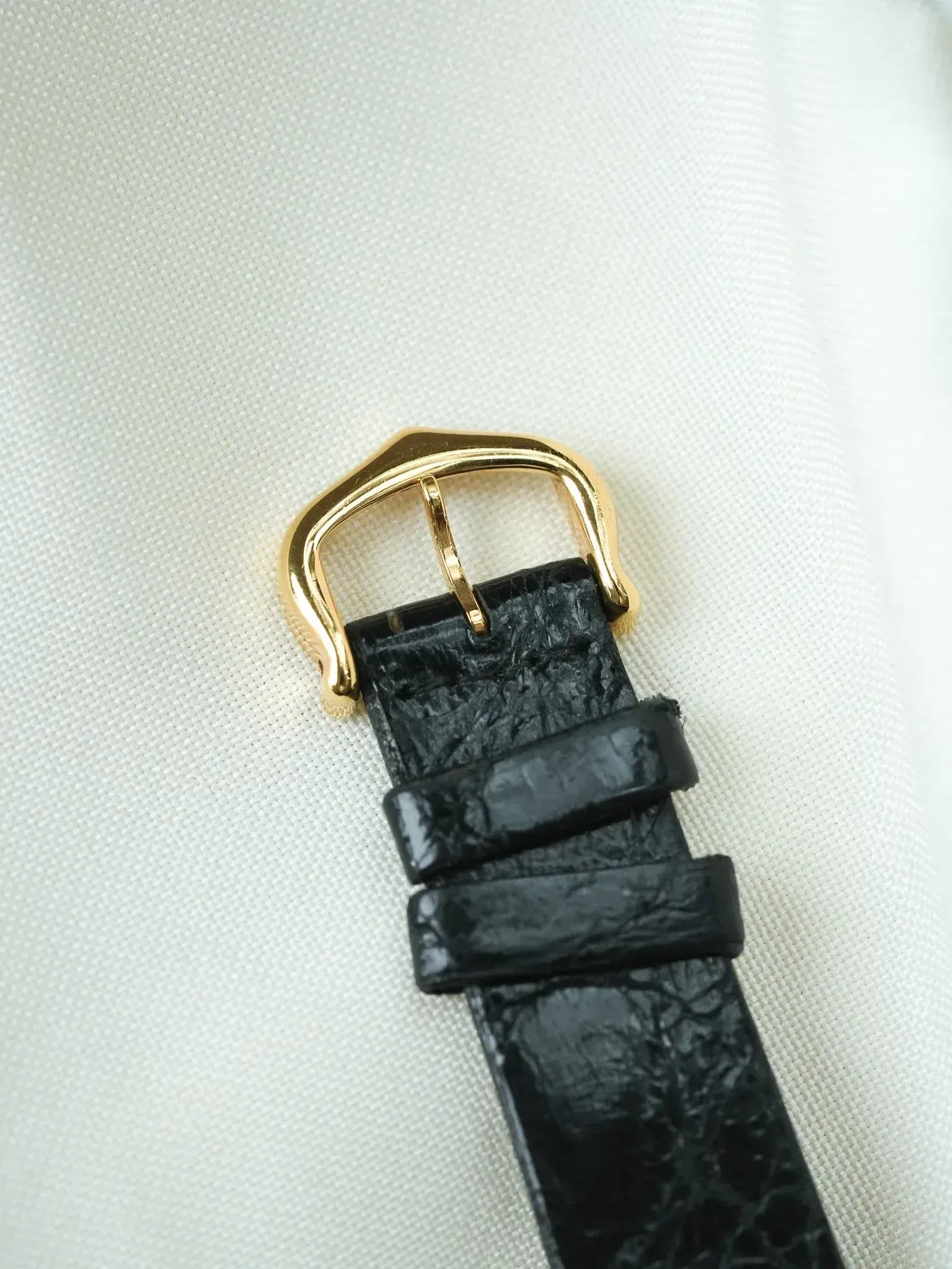 Montre Cartier Must de Cartier Tank - Vermeil Quartz Cadran Gris (Années 1980) - Atelier Victor