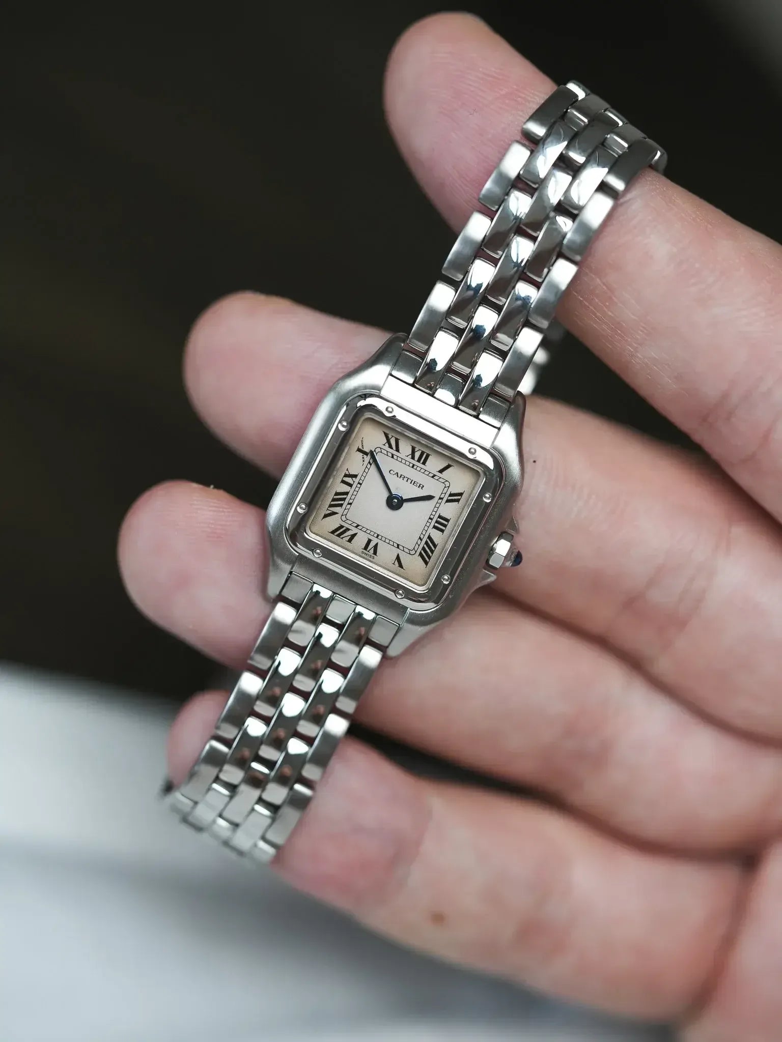 Reloj Cartier Panthère Vintage - ref. 1320 Acero Mujer (Años 1990)