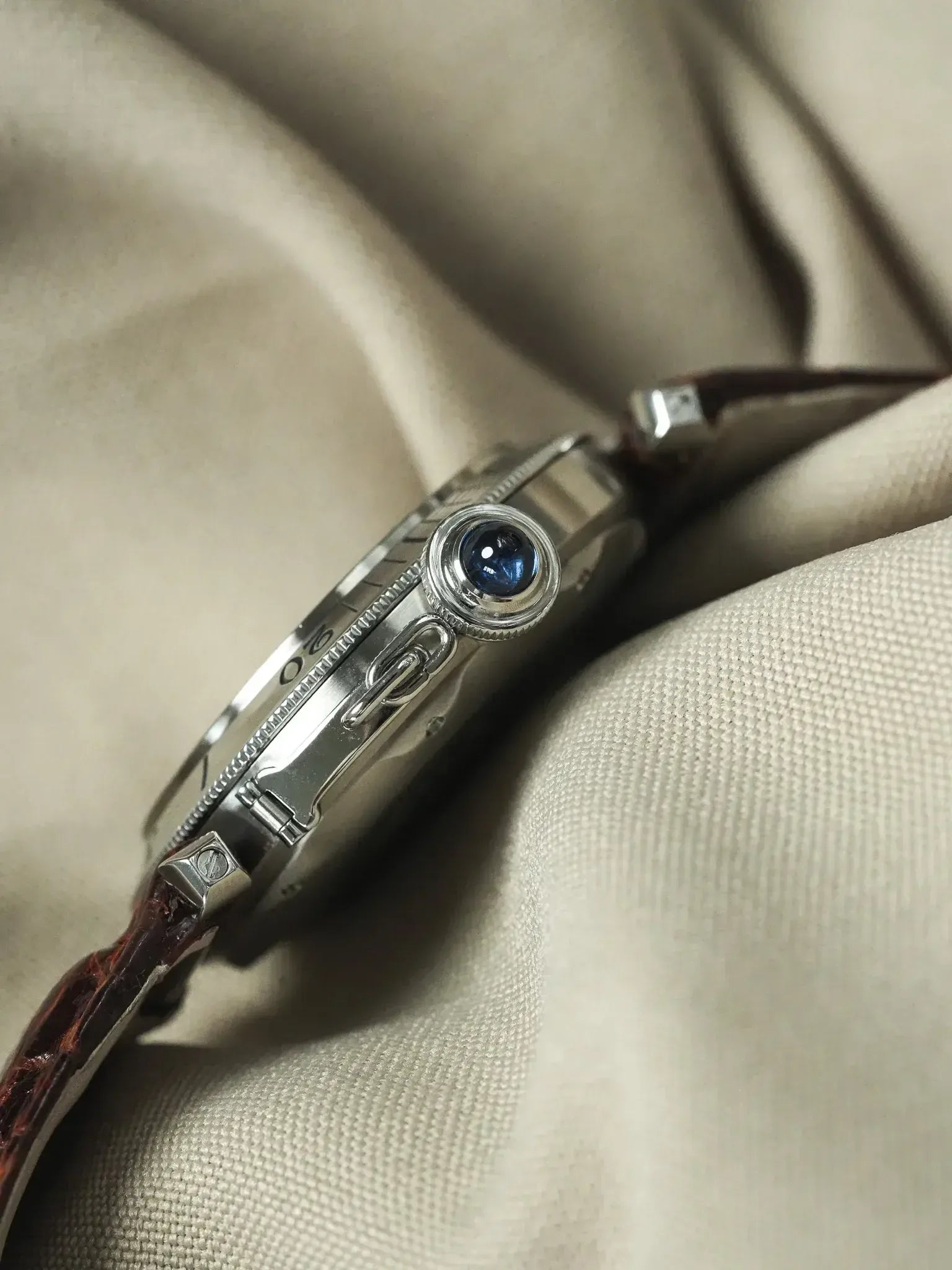 Montre Cartier Pasha Vintage - ref. R4020 Acier 38mm (Années 2000) - Atelier Victor