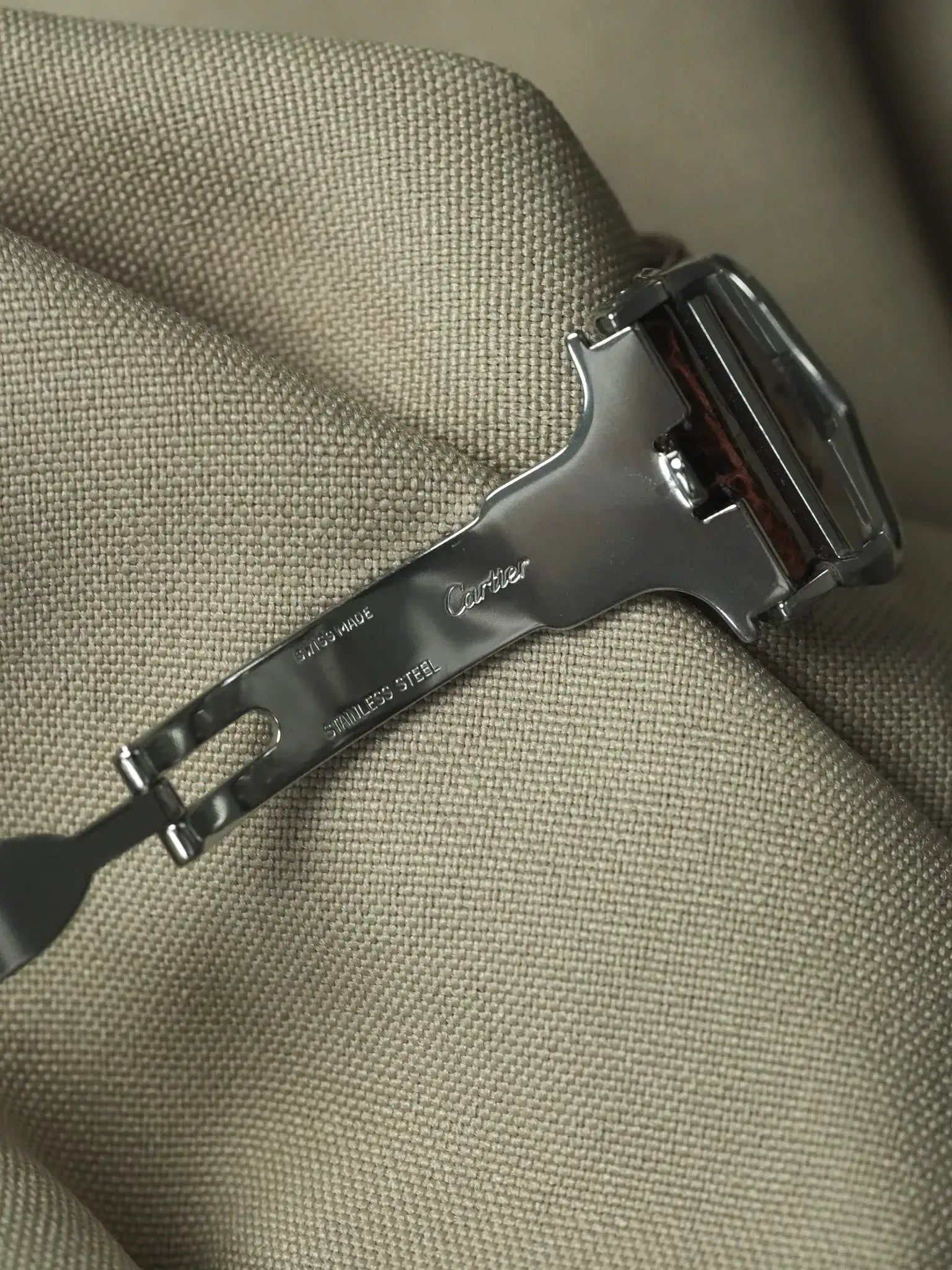 Montre Cartier Pasha Vintage - ref. R4020 Acier 38mm (Années 2000) - Atelier Victor