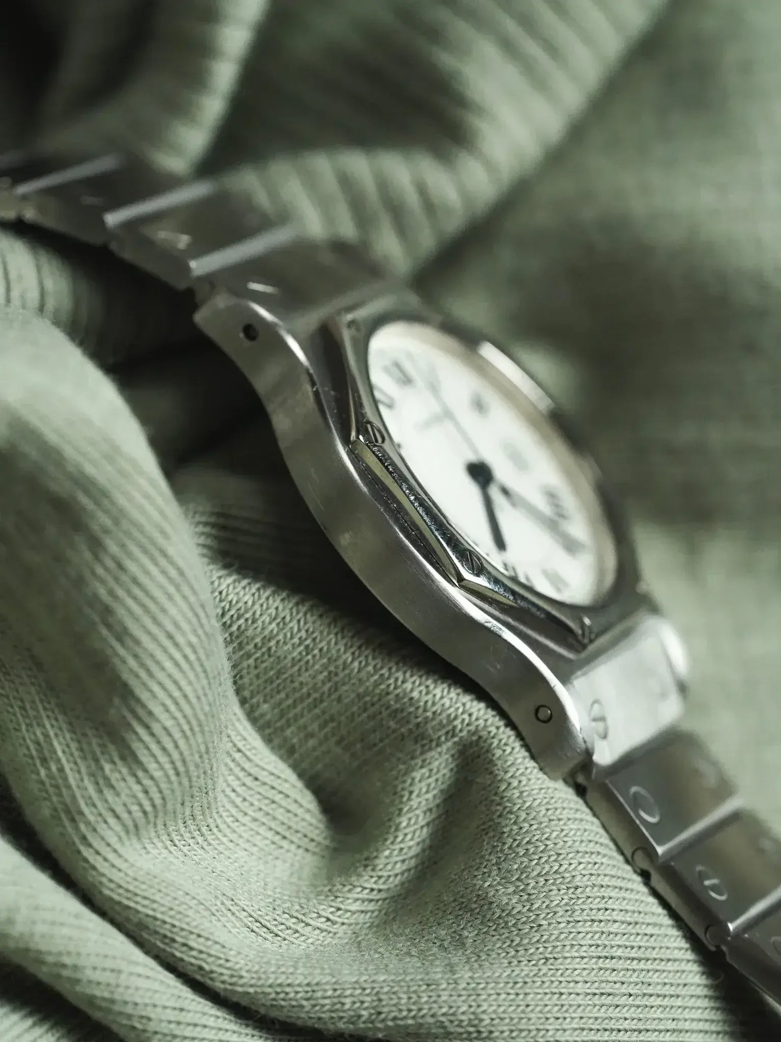 Montre Cartier Santos Octogonale Vintage - Acier 2965 (Années 1980) - Atelier Victor