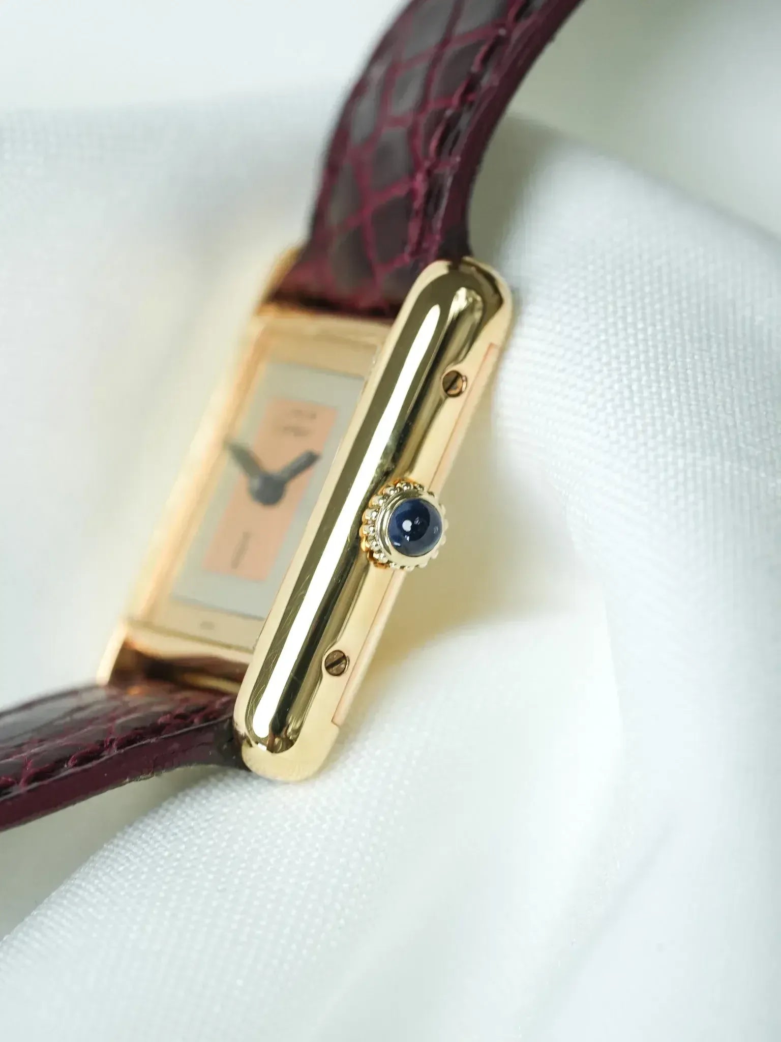 Watch Cartier Tank Must Trinity Vintage (1980s) - Vermeil Mechanical
