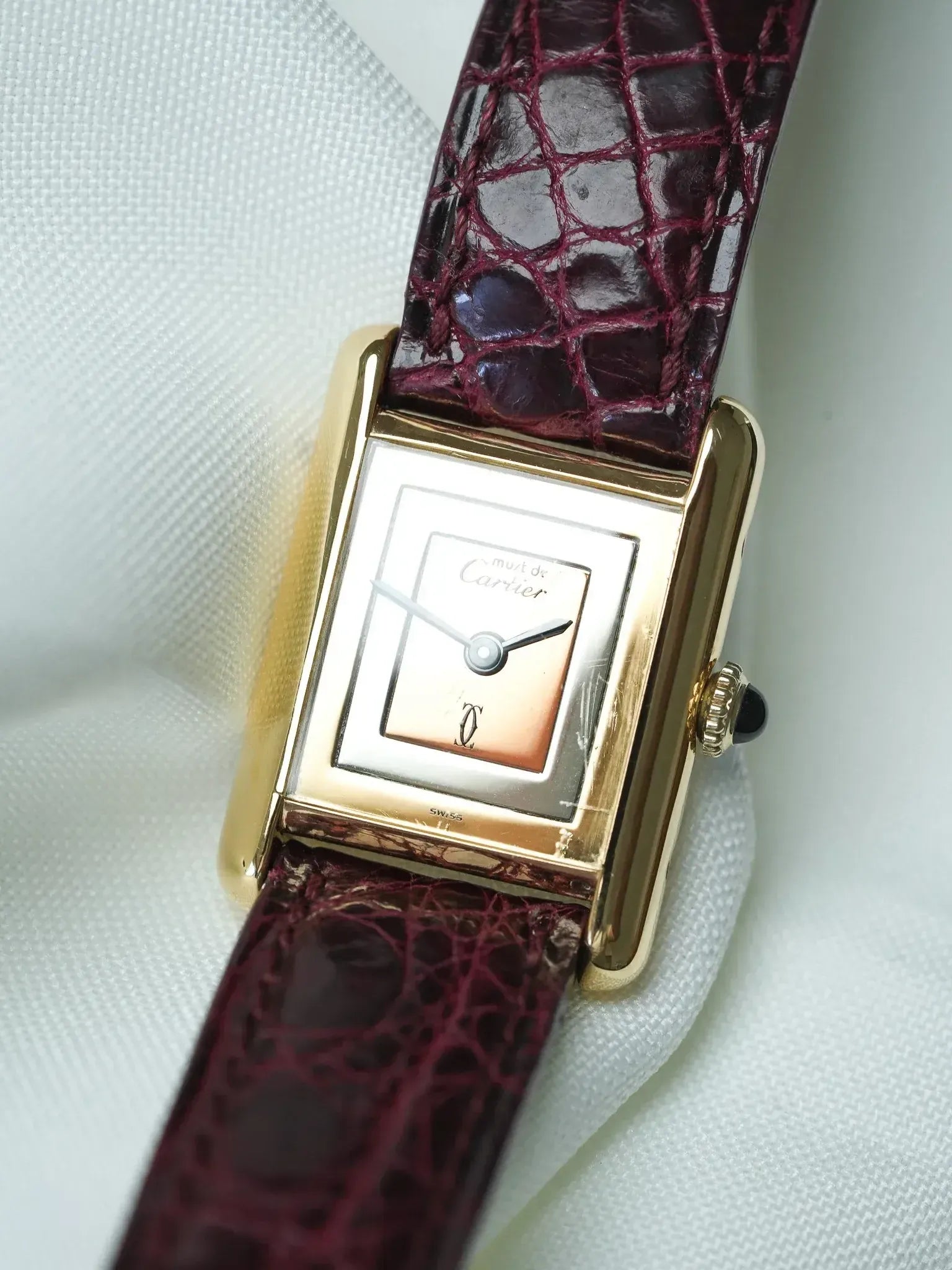Watch Cartier Tank Must Trinity Vintage (1980s) - Vermeil Mechanical