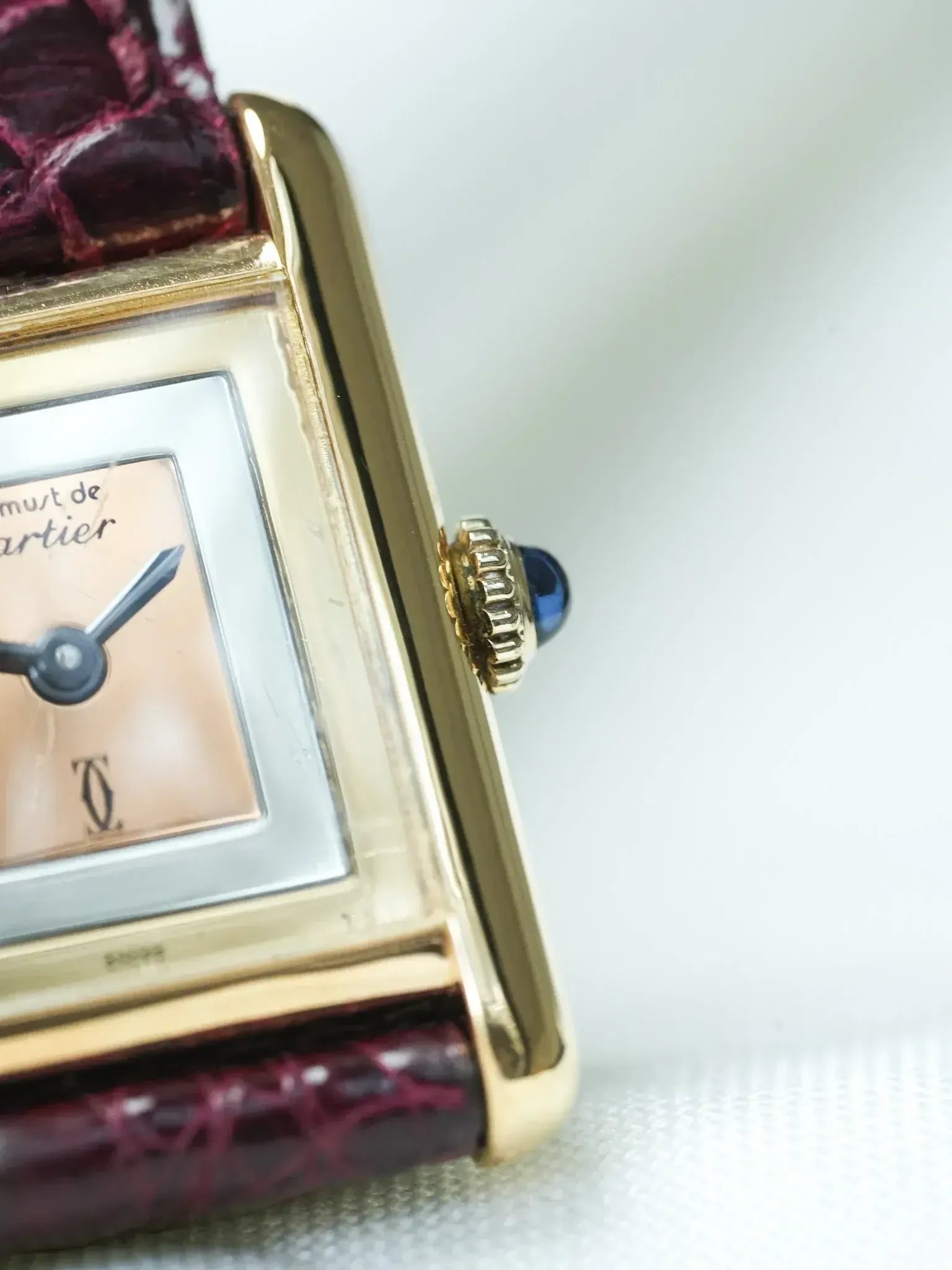 Watch Cartier Tank Must Trinity Vintage (1980s) - Vermeil Mechanical