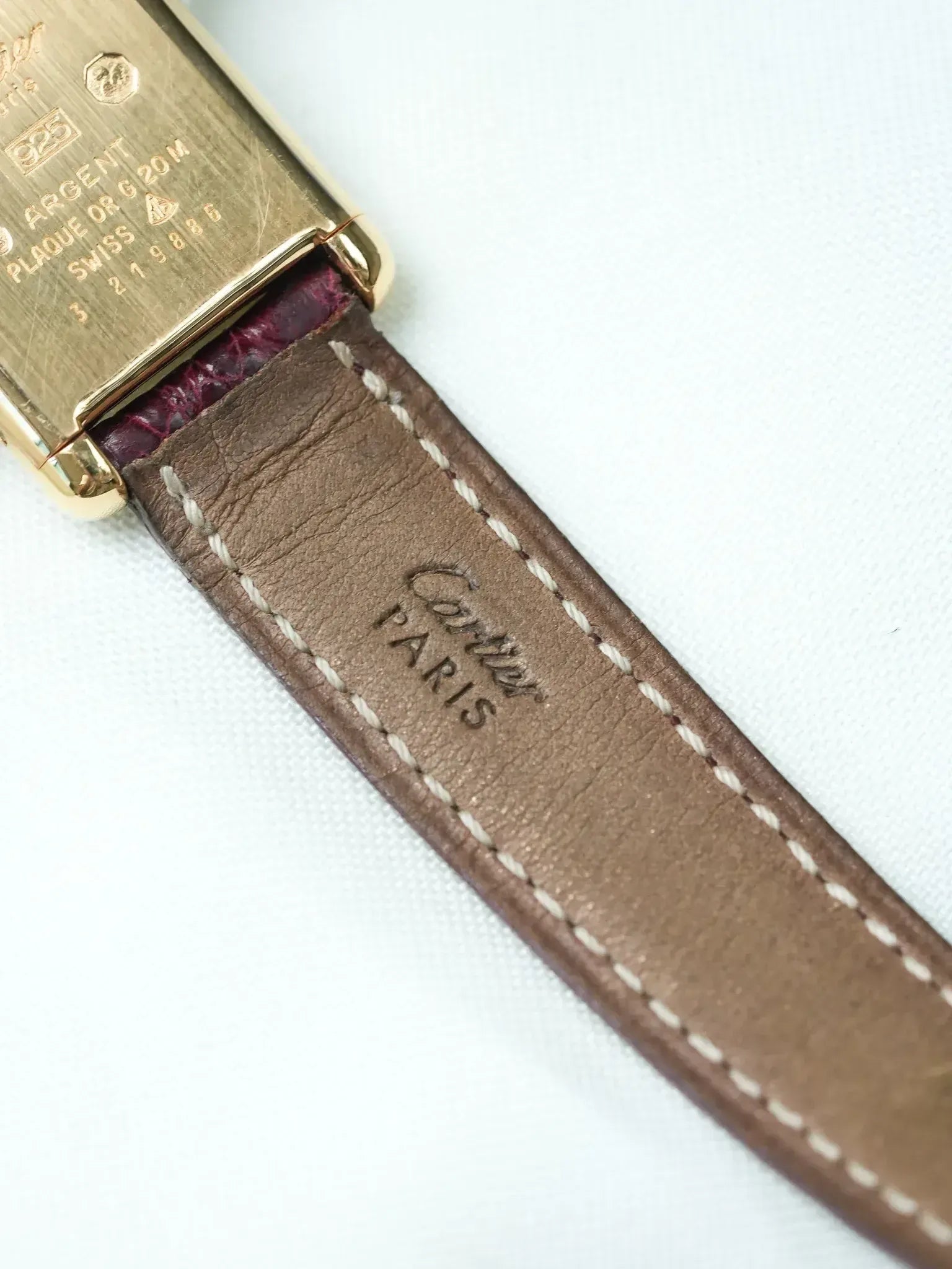 Watch Cartier Tank Must Trinity Vintage (1980s) - Vermeil Mechanical