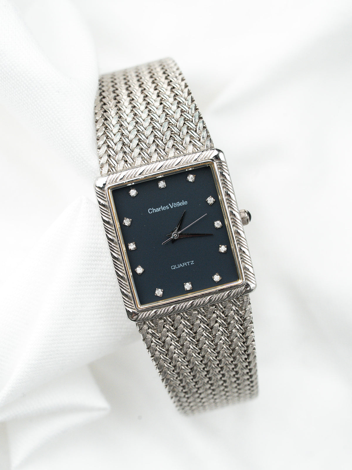 Firma Charles Vögele sul quadrante - Charles Vögele CV-7357 Orologio - Atelier Victor