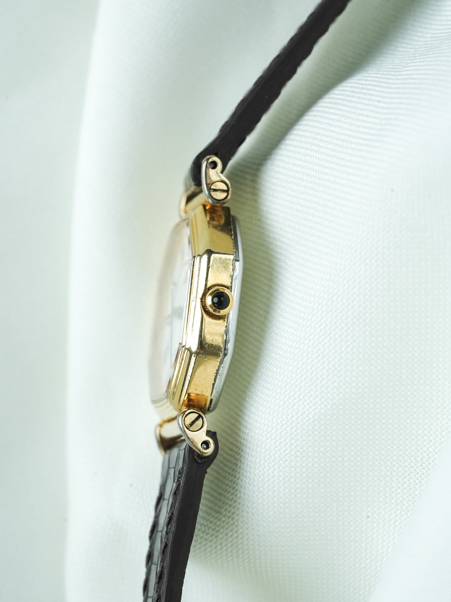 Montre Citizen Club La Mer Vintage - Mini Octogonale Plaqué or (1991) - Atelier Victor