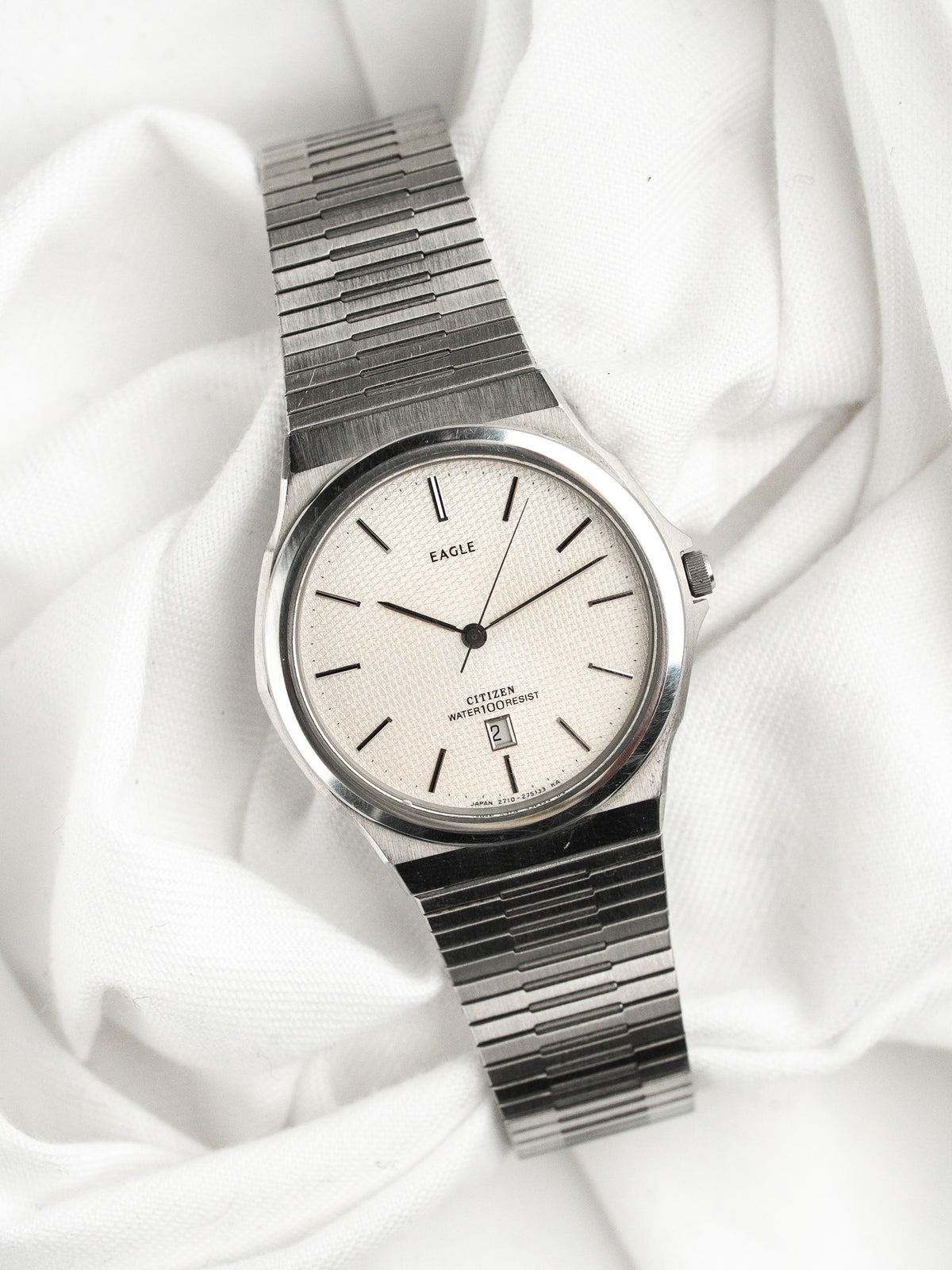 Vista de conjunto con brazalete - Reloj Citizen Eagle 2710 - Atelier Victor