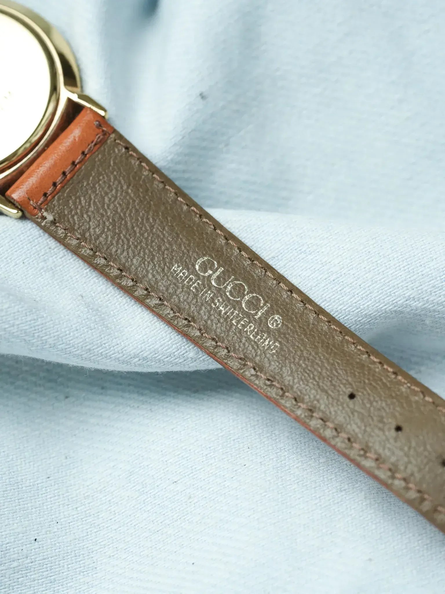 Montre Gucci Vintage (1990s) - Ronde Or Petite-Seconde 33mm - Atelier Victor