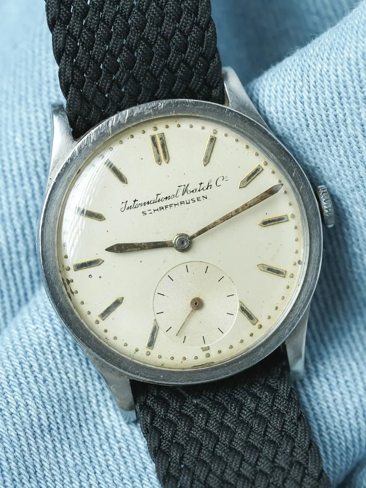 Montre IWC Calatrava Vintage - Acier Homme (1946) - Atelier Victor