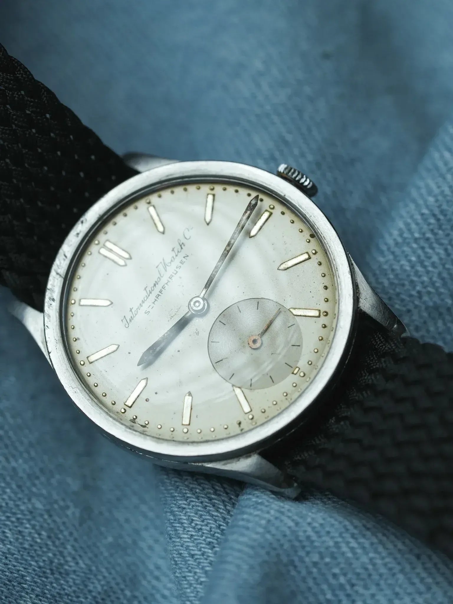 Montre IWC Calatrava Vintage - Acier Homme (1946) - Atelier Victor