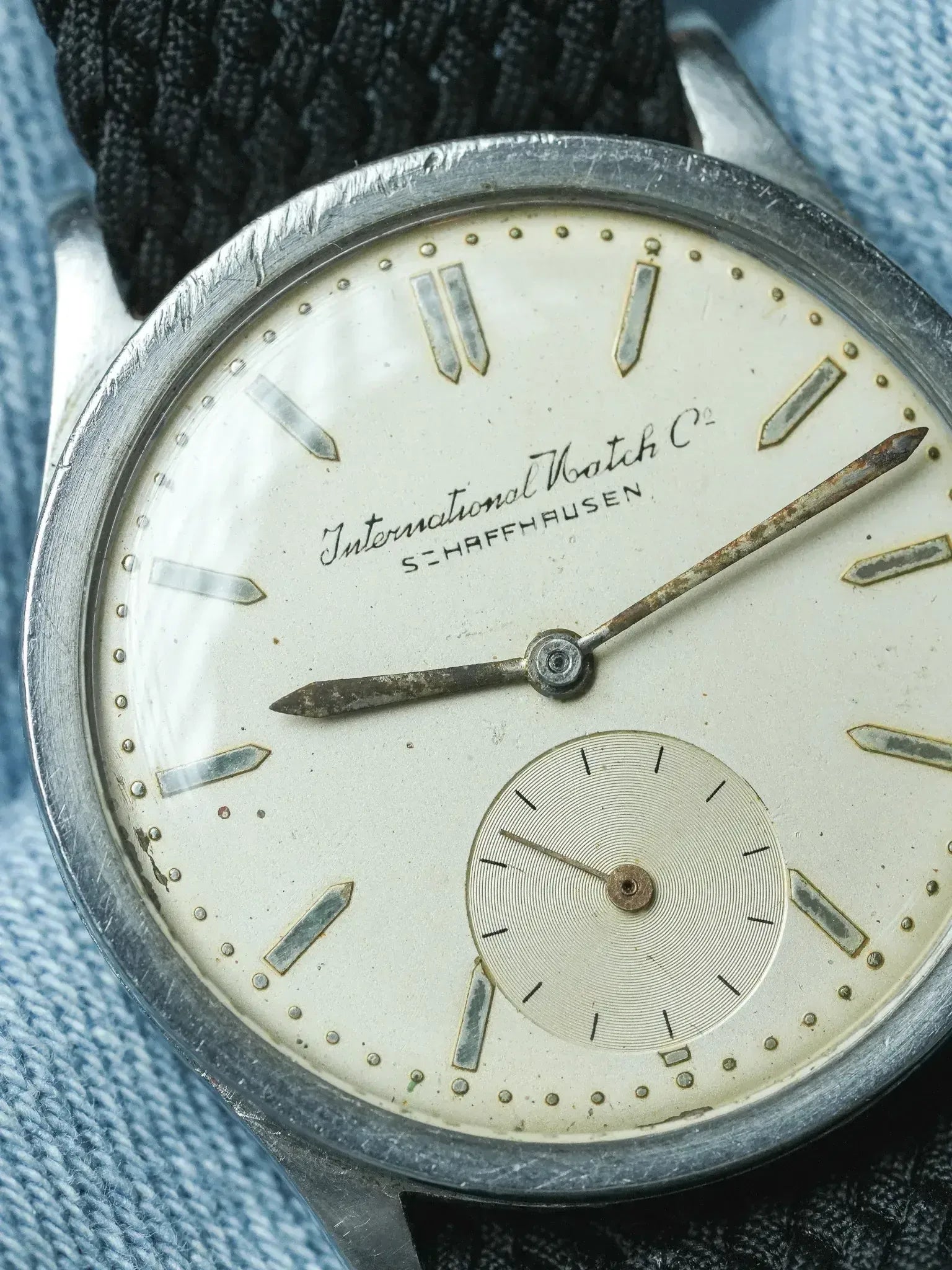 Montre IWC Calatrava Vintage - Acier Homme (1946) - Atelier Victor