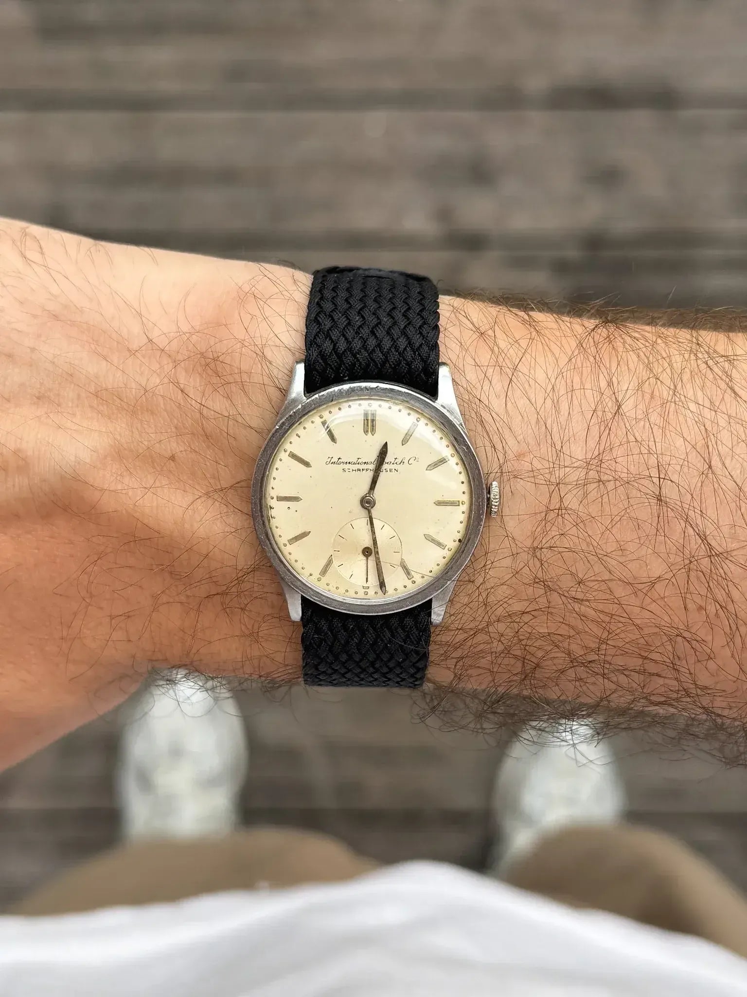 Montre IWC Calatrava Vintage - Acier Homme (1946) - Atelier Victor
