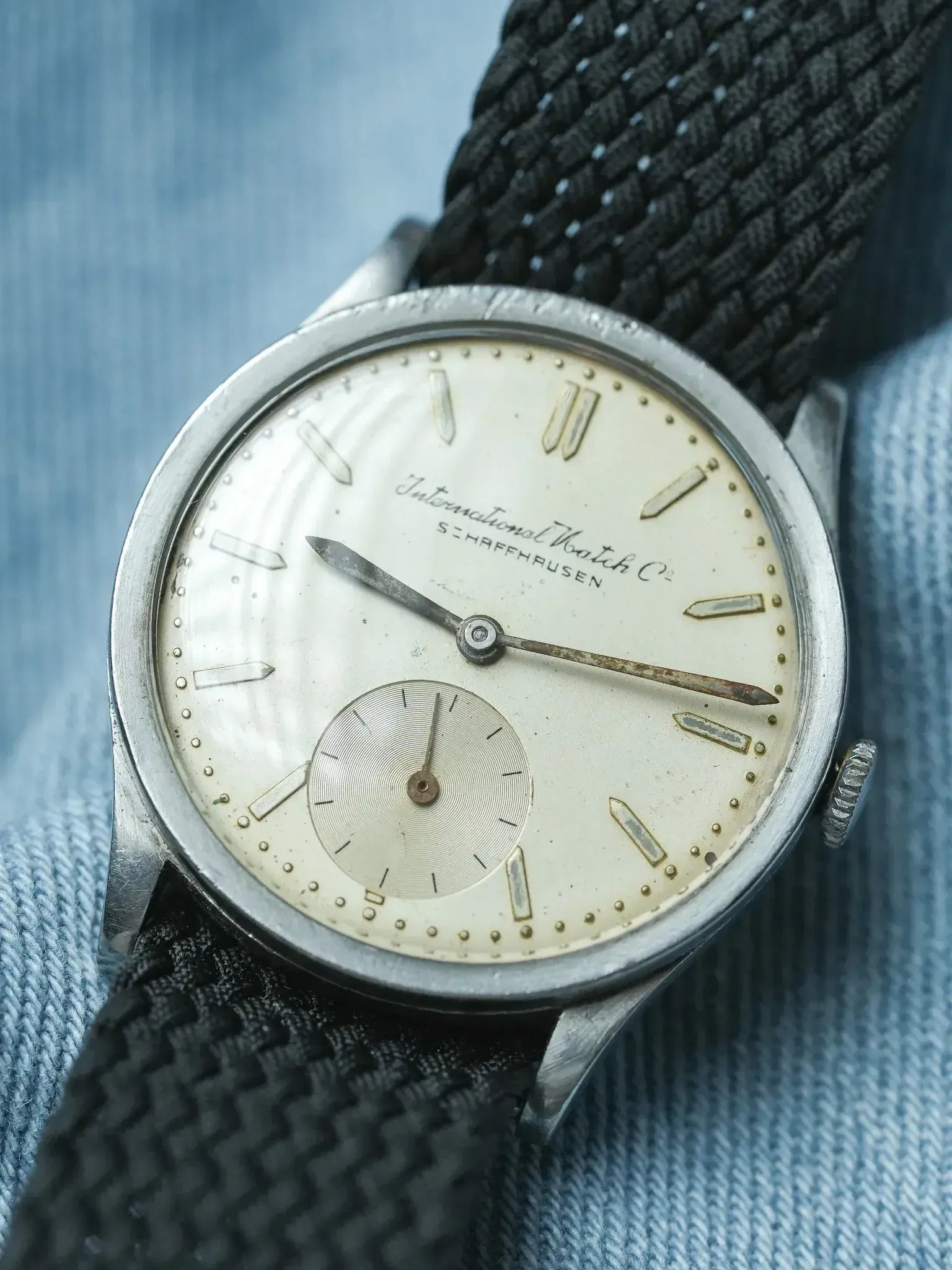 Montre IWC Calatrava Vintage - Acier Homme (1946) - Atelier Victor